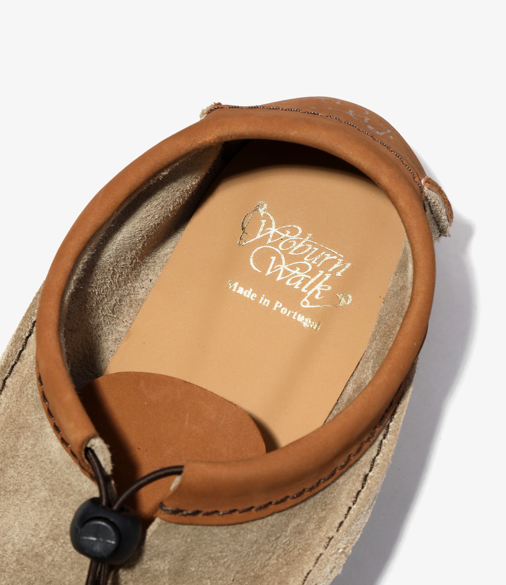 Woburn Walk QR Moccasin Low / Suede - Sand – Woburn Walk – Nepenthes London