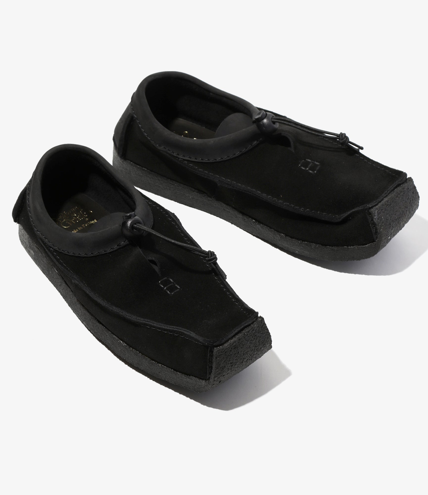 Woburn Walk QR Moccasin Low / Suede - Black – Woburn Walk – Nepenthes London