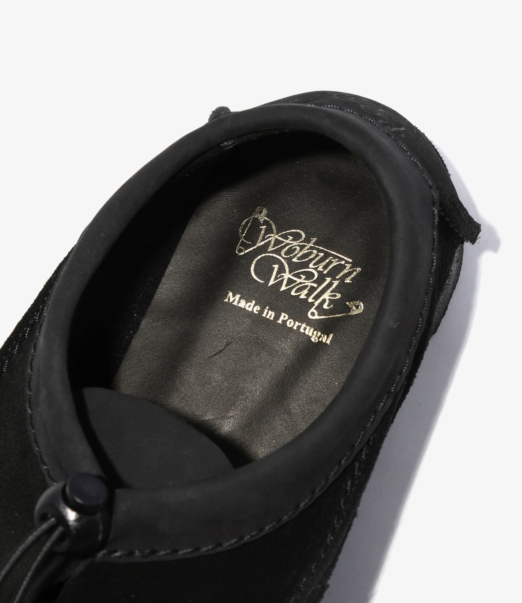 Woburn Walk QR Moccasin Low / Suede - Black – Woburn Walk – Nepenthes London