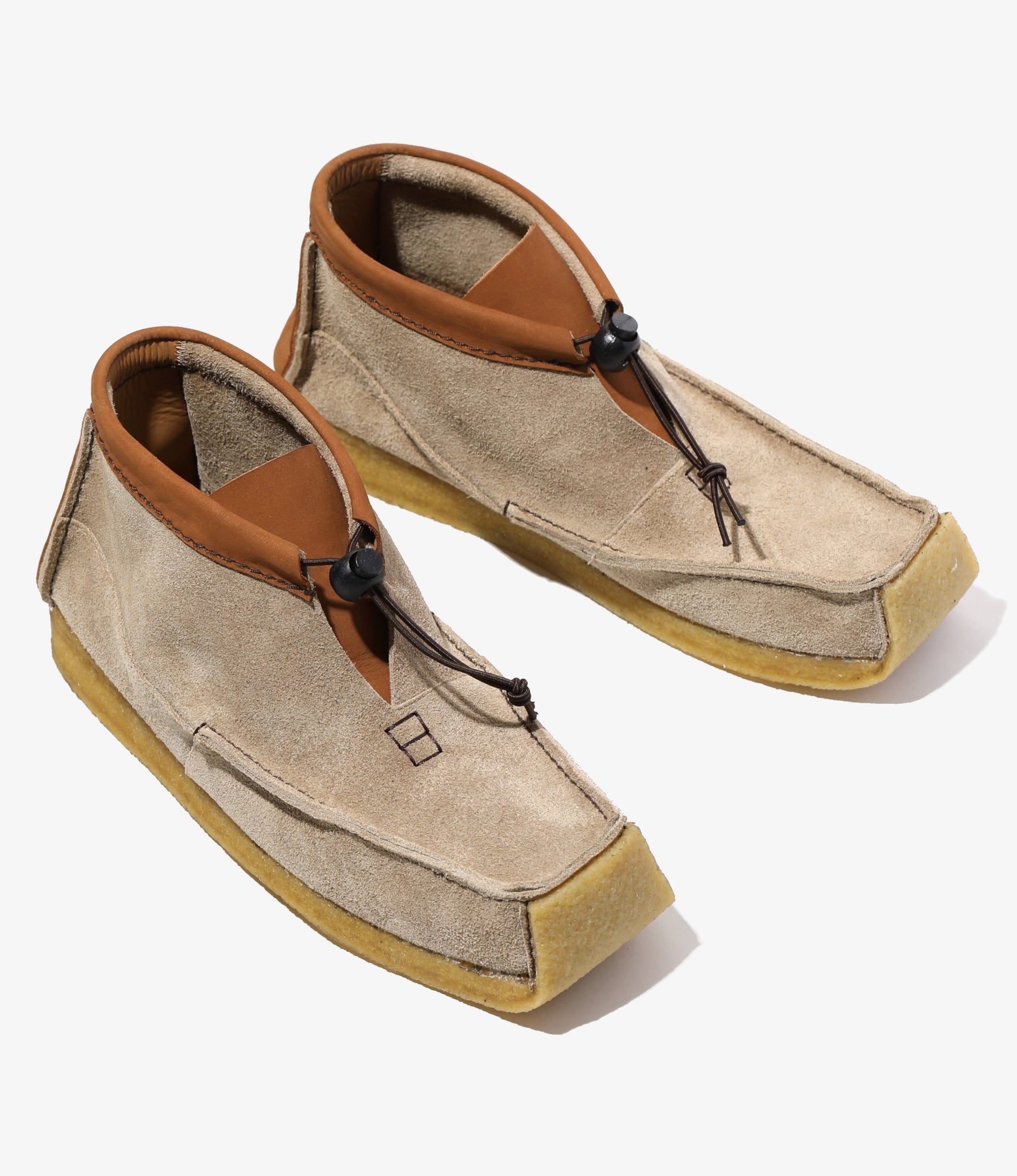 Woburn Walk QR Moccasin High / Suede - Sand – Woburn Walk – Nepenthes London