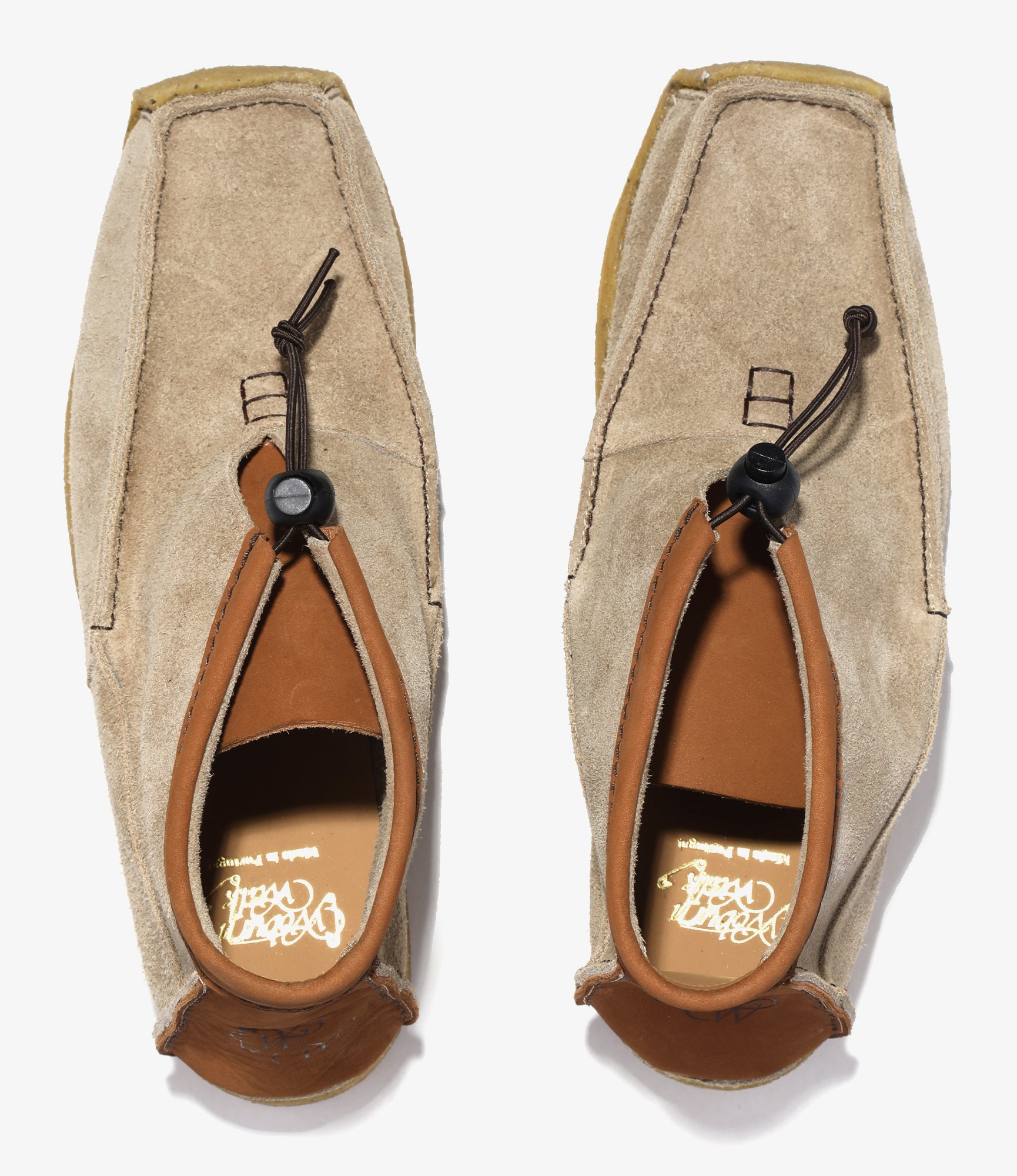 Woburn Walk QR Moccasin High / Suede - Sand – Woburn Walk – Nepenthes London