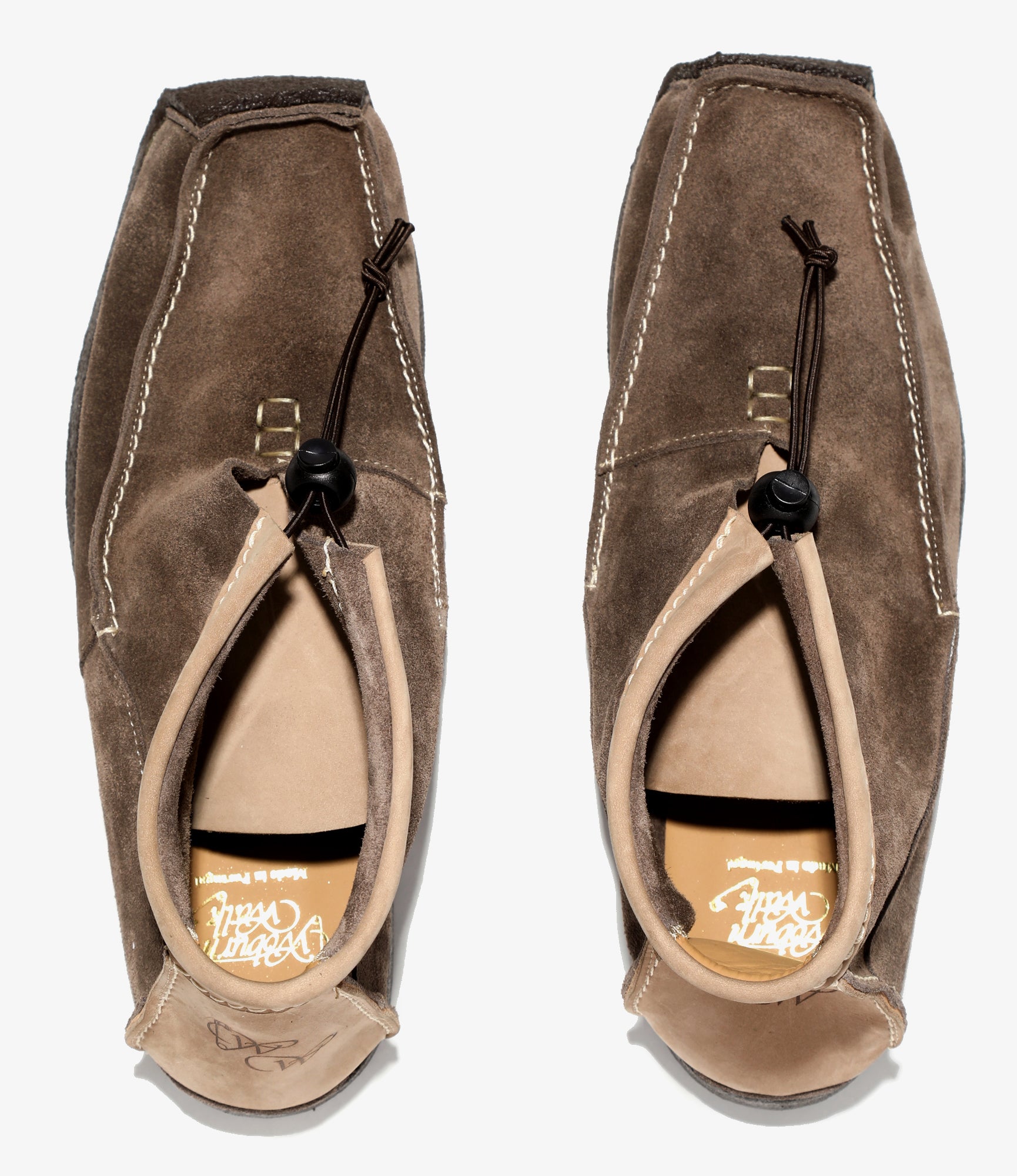 Woburn Walk QR Moccasin High / Suede - Oakwood – Woburn Walk – Nepenthes London