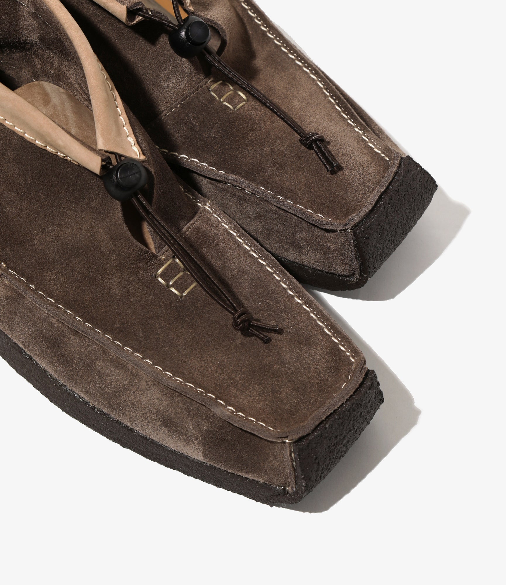 Woburn Walk QR Moccasin High / Suede - Oakwood – Woburn Walk – Nepenthes London