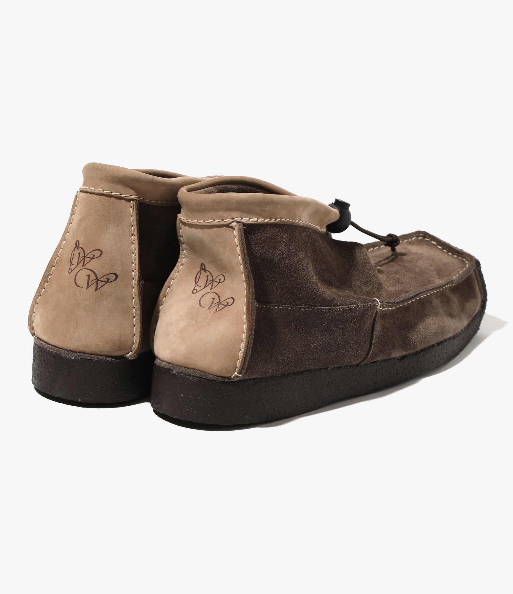 Woburn Walk QR Moccasin High / Suede - Oakwood – Woburn Walk – Nepenthes London