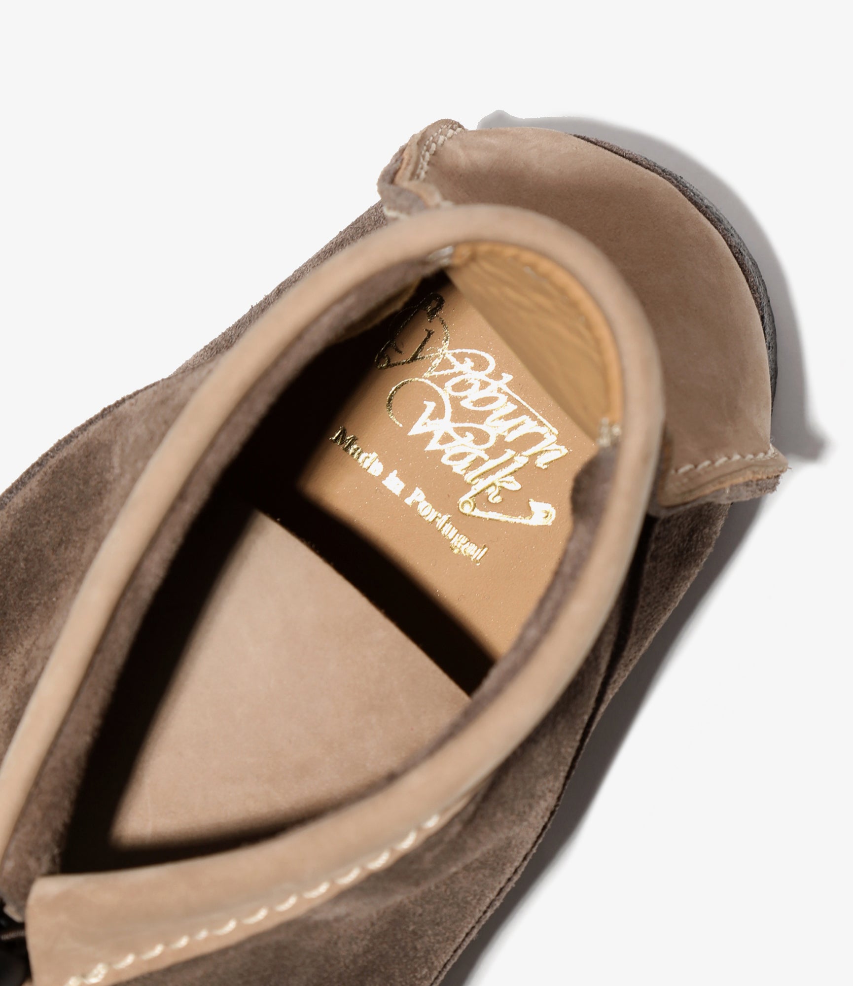 Woburn Walk QR Moccasin High / Suede - Oakwood – Woburn Walk – Nepenthes London