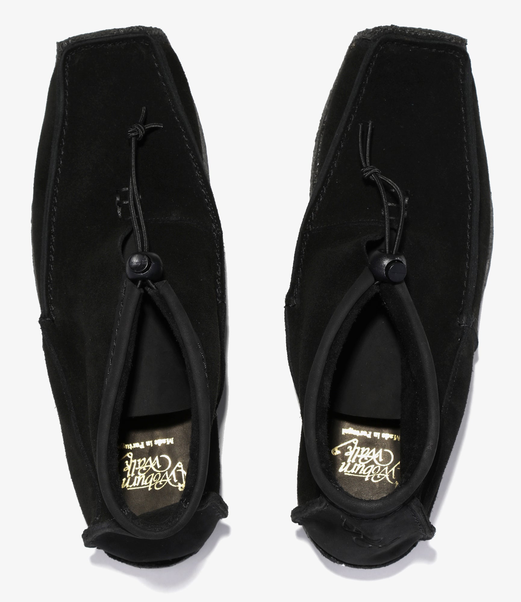 Woburn Walk QR Moccasin High / Suede - Black – Woburn Walk – Nepenthes London
