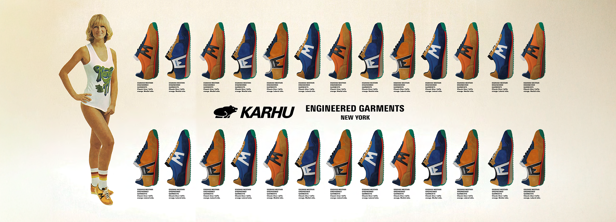 Engineered Garments × Karhu – Mestari Sprint