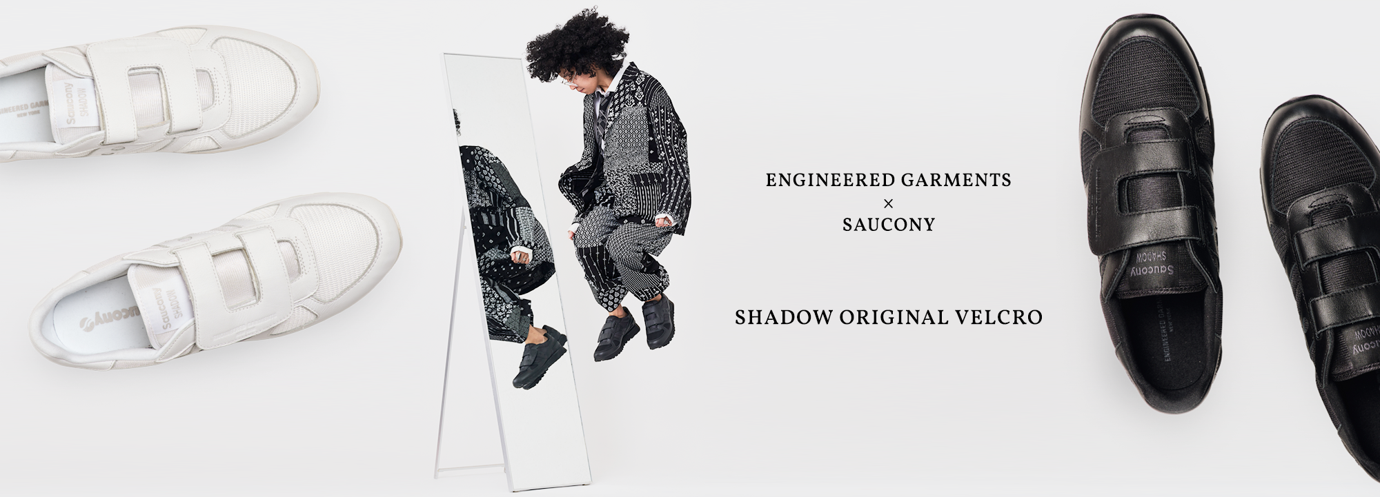 Engineered Garments × Saucony | Shadow Original Velcro