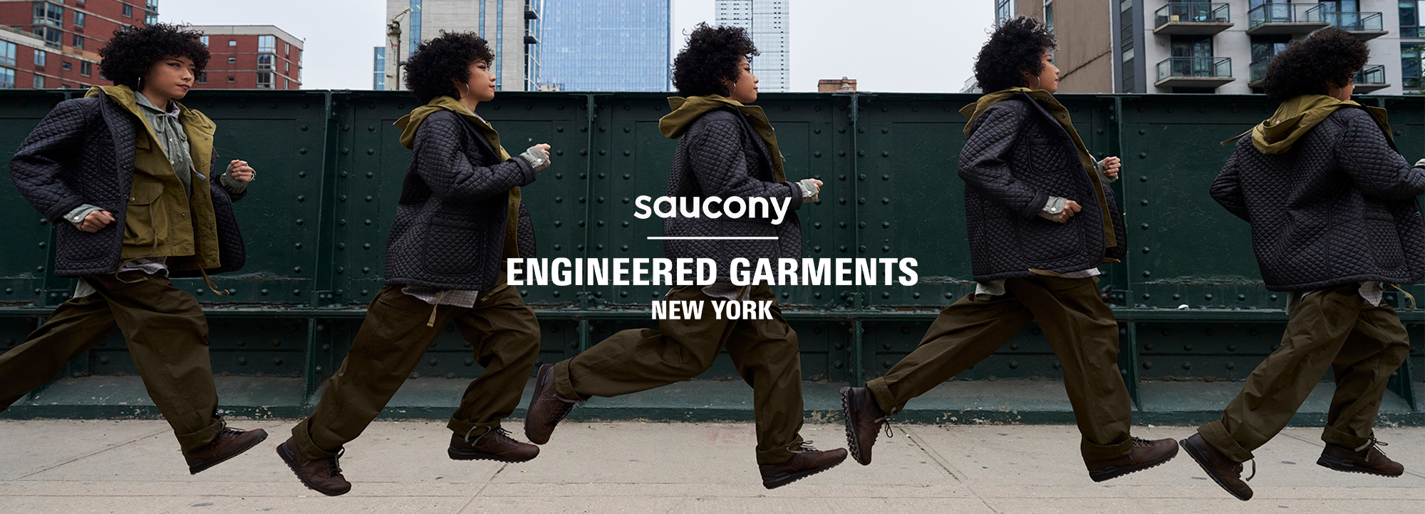 Engineered Garments × Saucony – Shadow Original Wingtip
