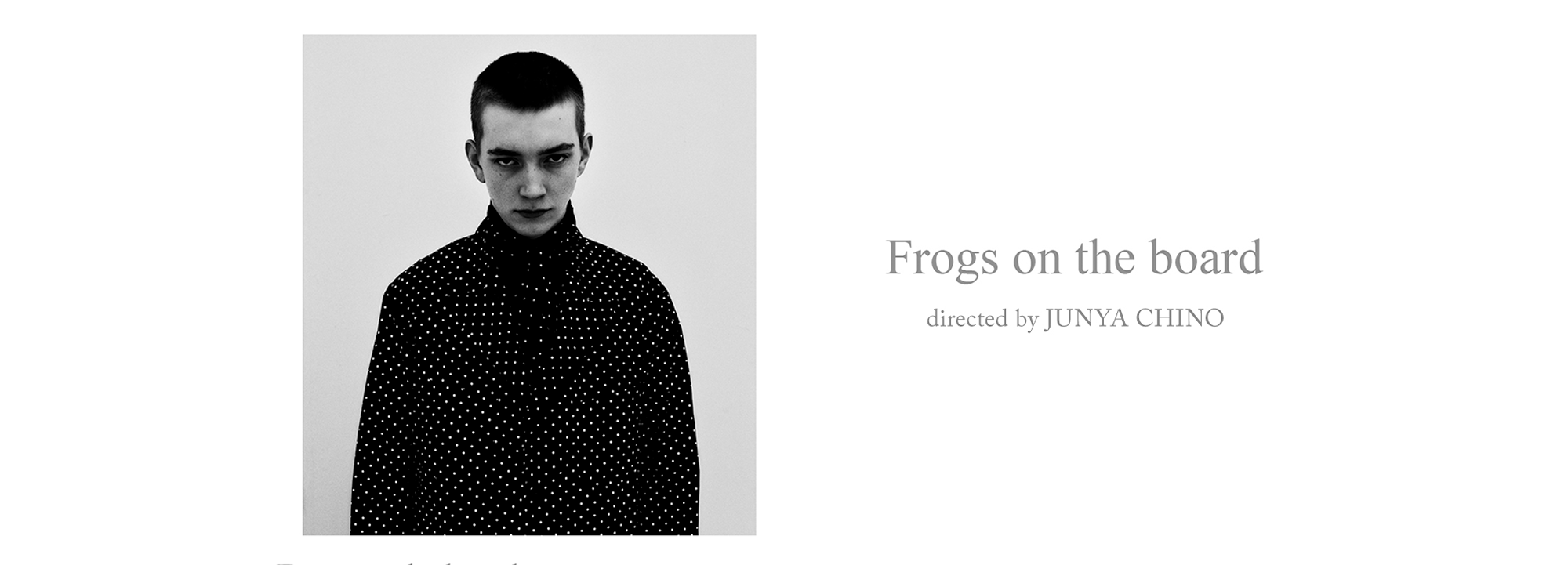 REMIX: "Frogs on the board" by Junya Chino