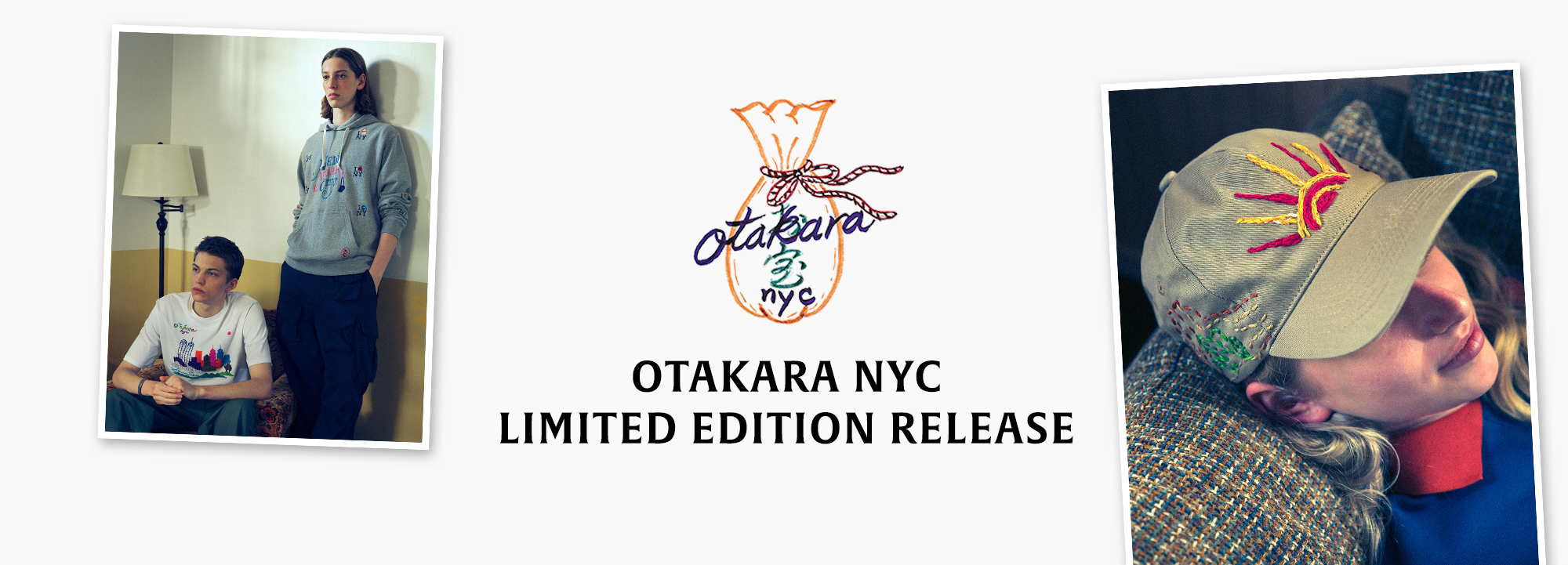 Otakara NYC Limited Edition Embroidery Products