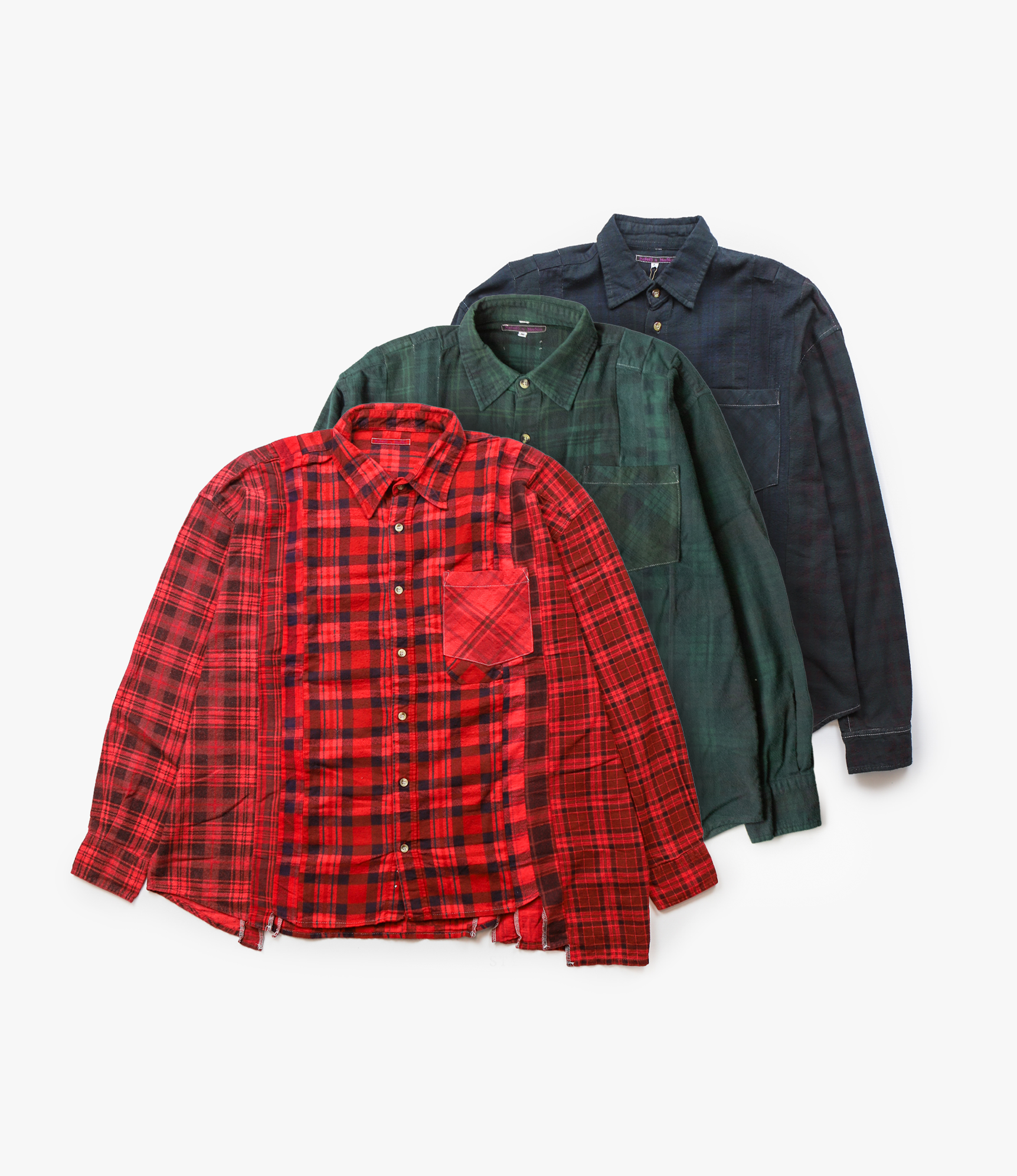 Overdyed 7 Cuts Shirts