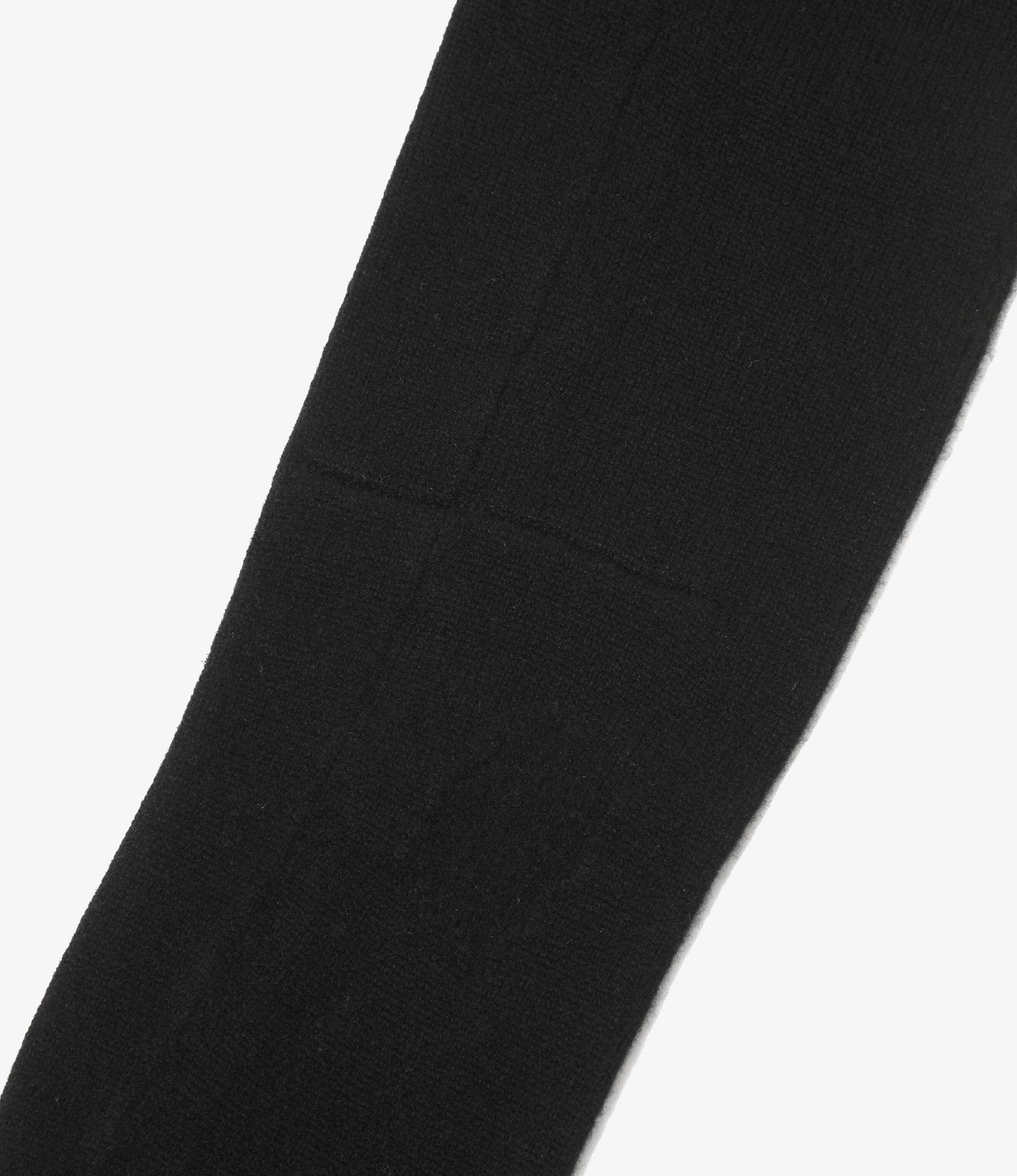 Mock Neck Sweater – Black