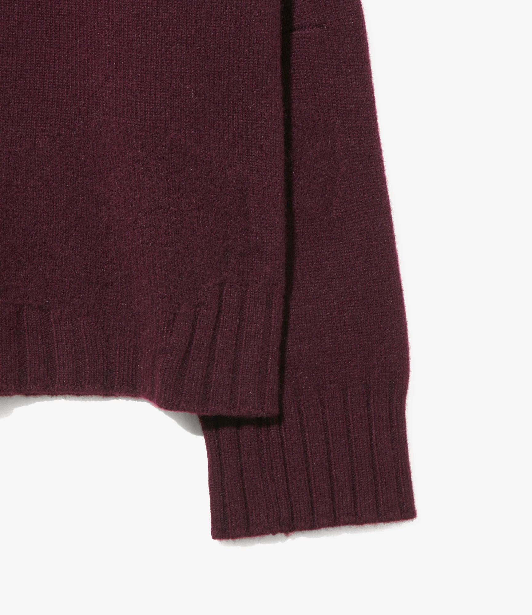 Mock Neck Sweater – Purple
