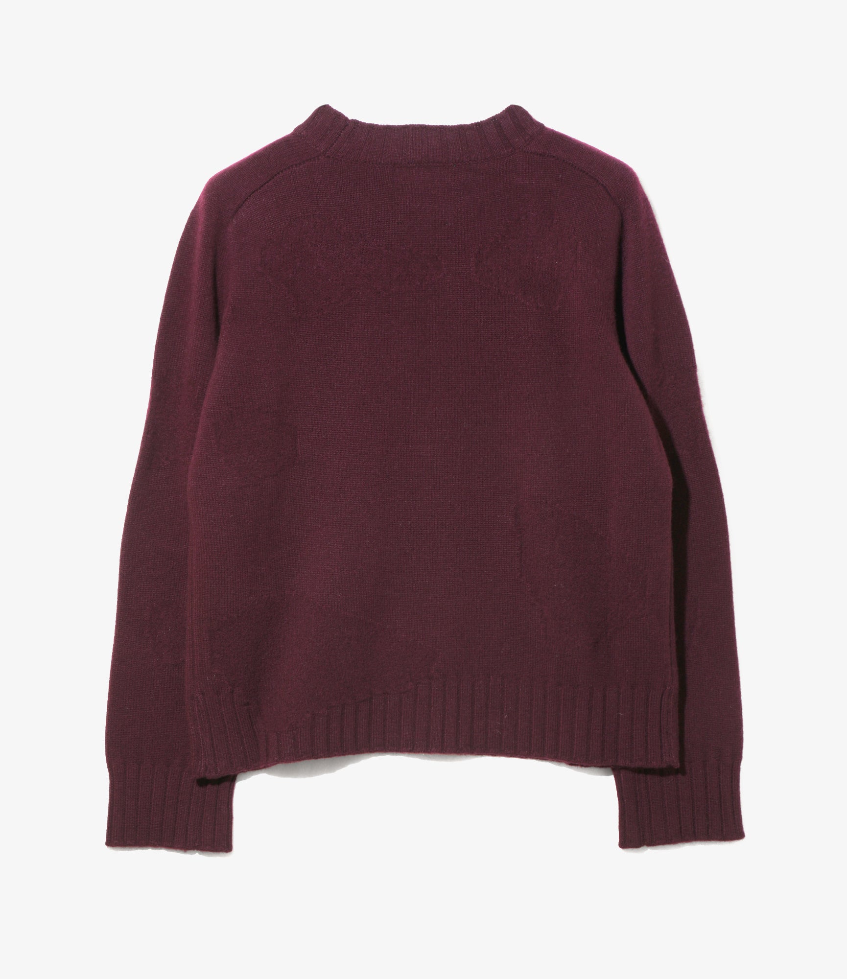 Mock Neck Sweater – Purple