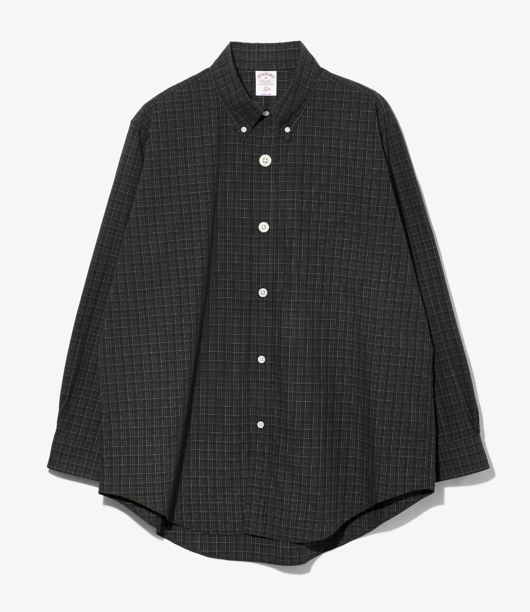 Multi Button BD Shirt – Green Check