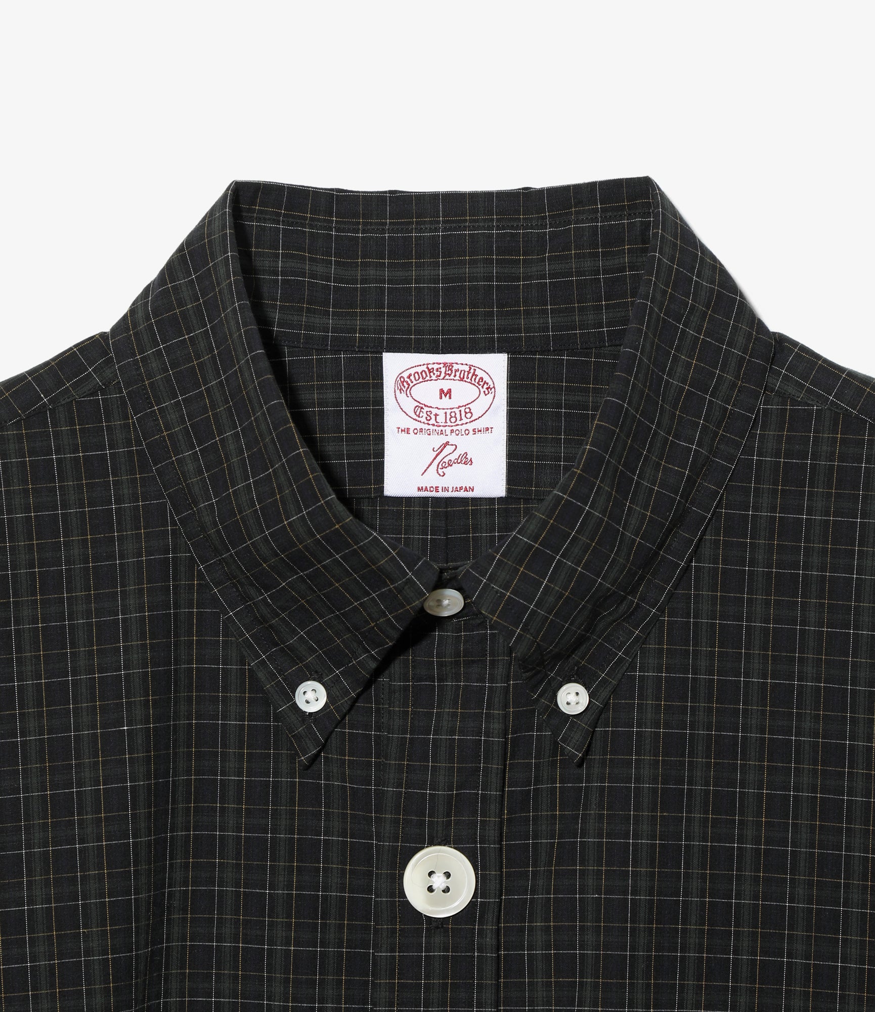 Multi Button BD Shirt – Green Check