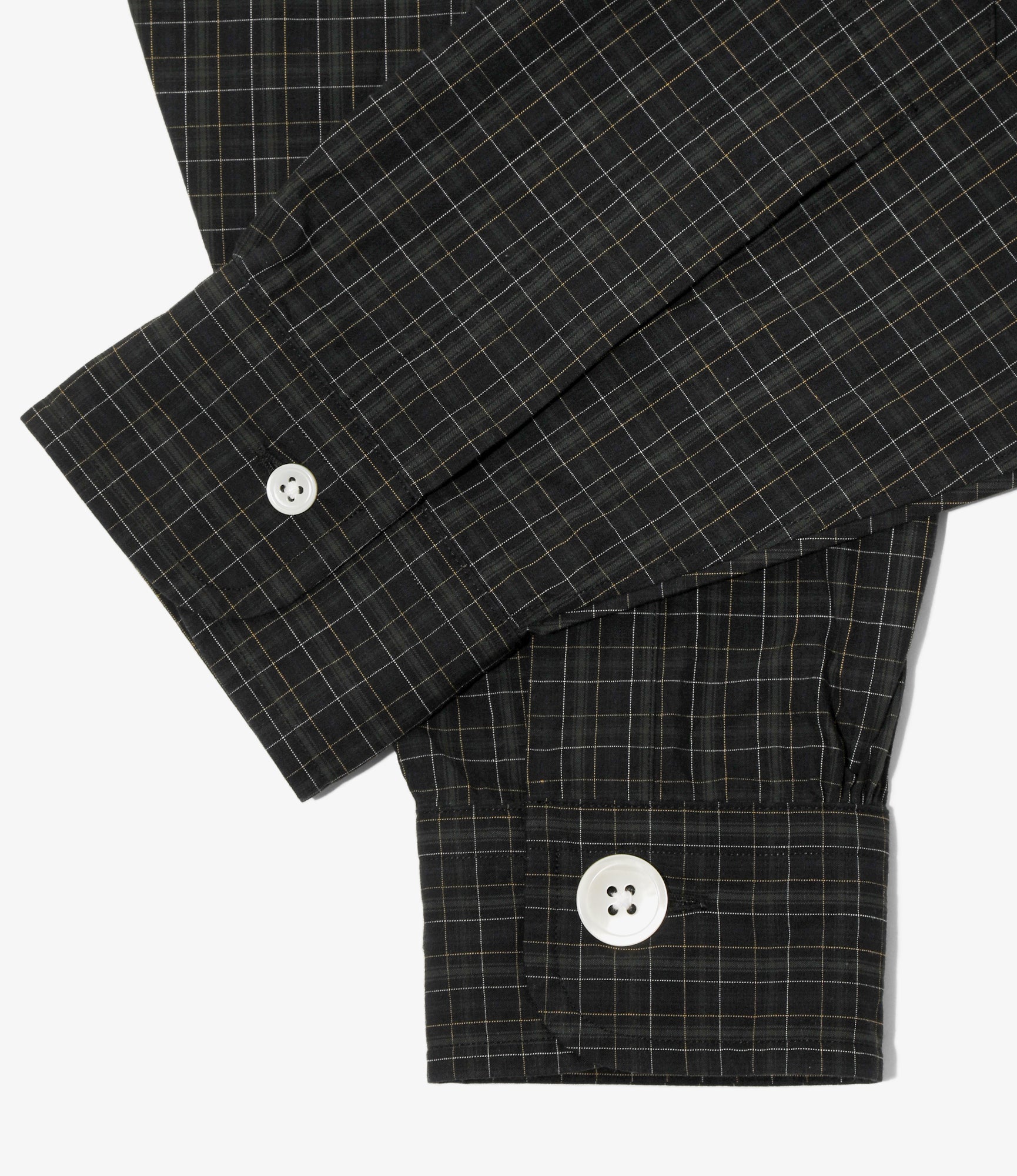 Multi Button BD Shirt – Green Check