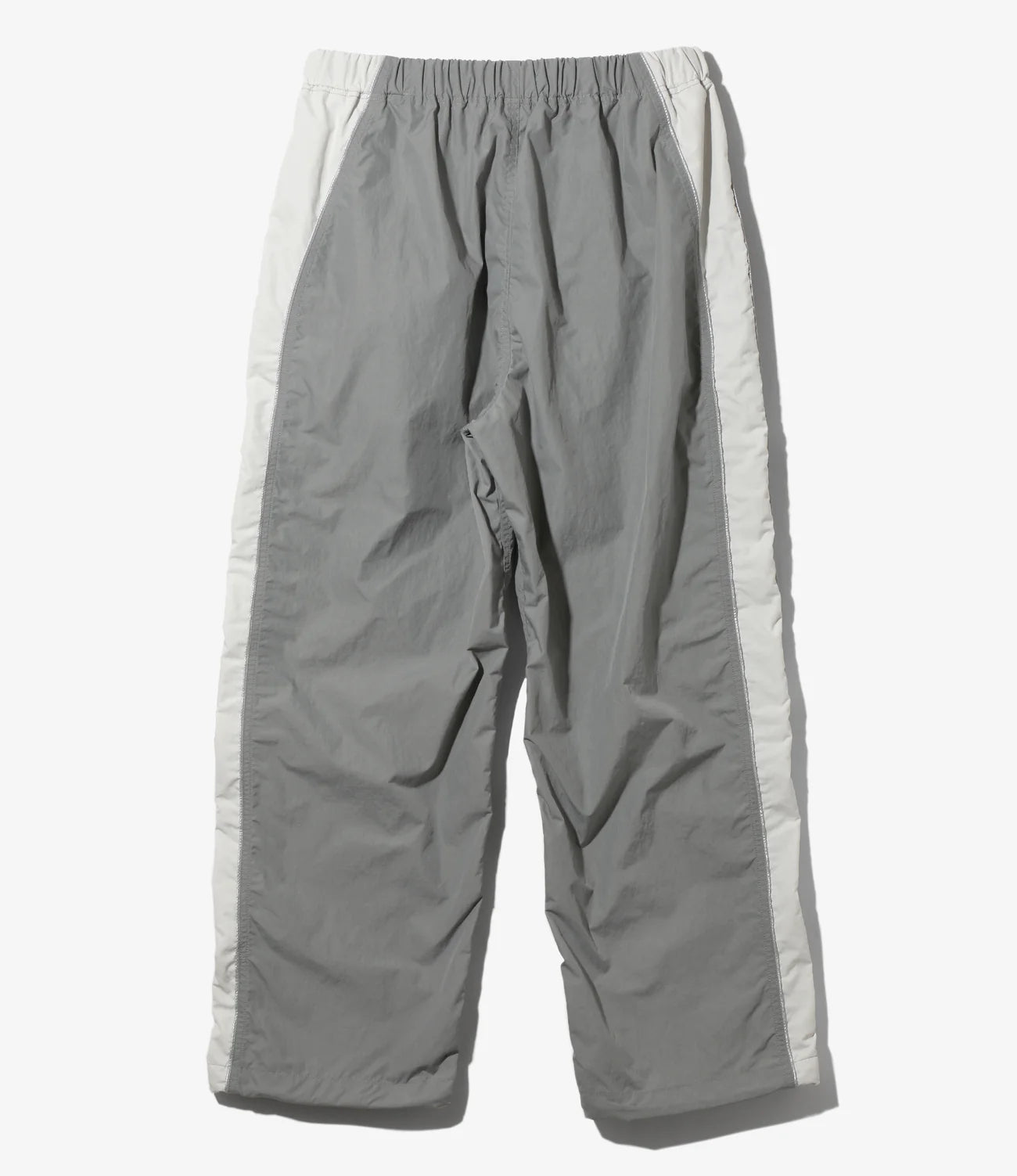 Warm Up Pant – Grey Nylon Tussah