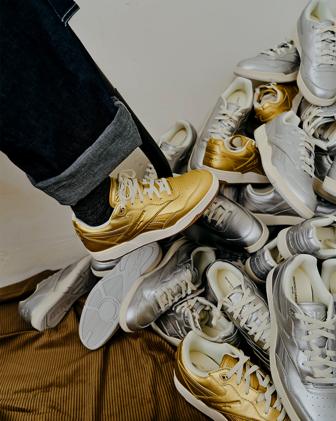 新品25SS Engineered Garments Reebok 523P▲ Amazon.com: Reebok Men's Lx2200 x Engineered Garments