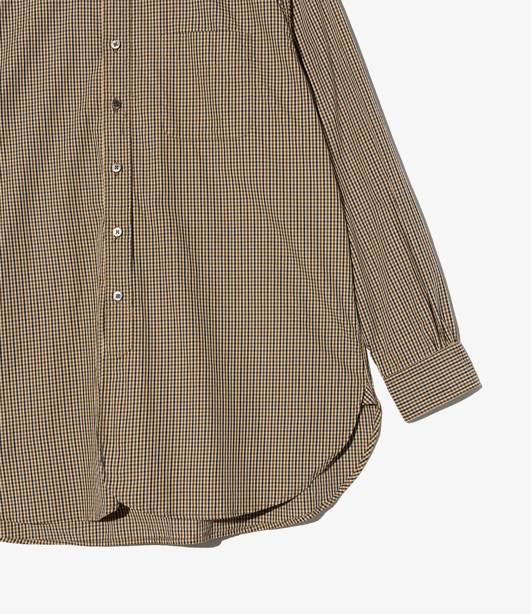 19th Century BD Shirt – Brown/Black Small Check