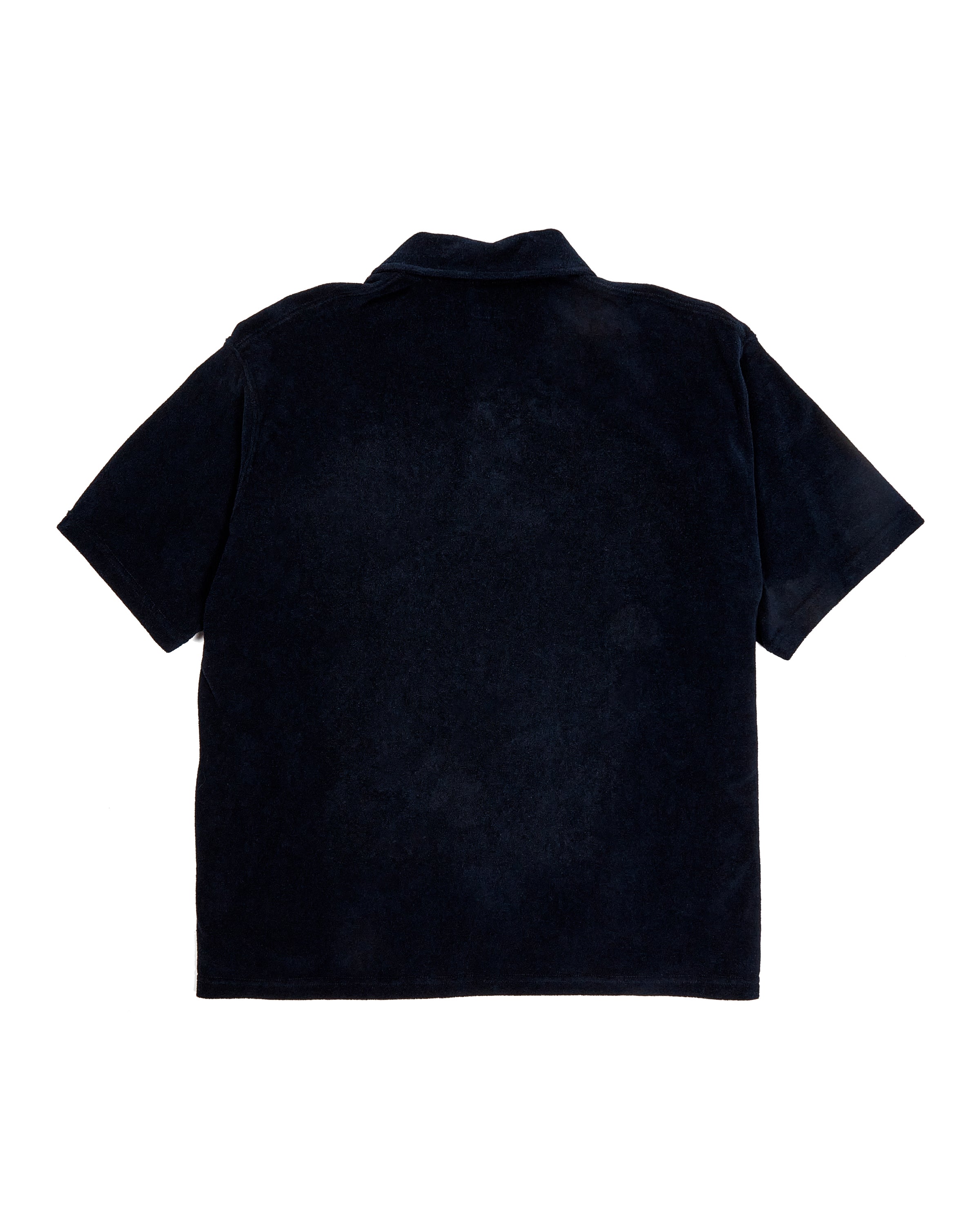 Engineered Garments Polo Shirt - Navy CP Velour
