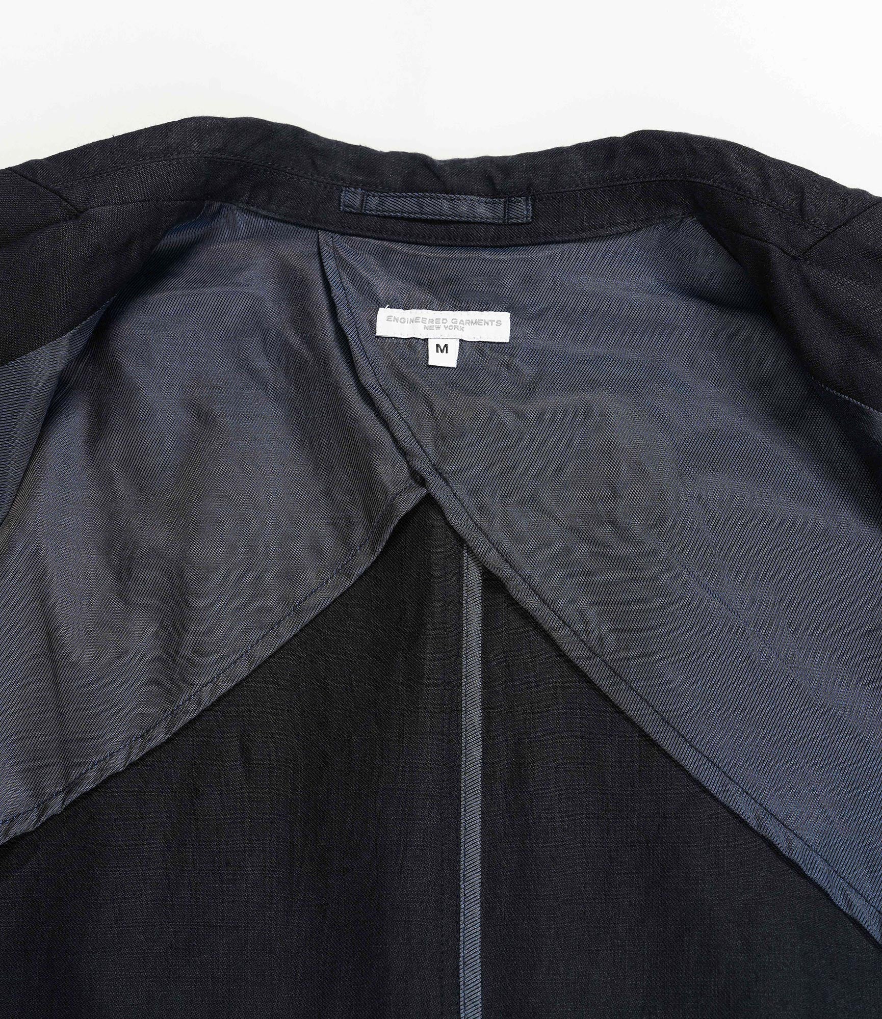 Engineered Garments Ivy Blazer - Navy Linen Twill