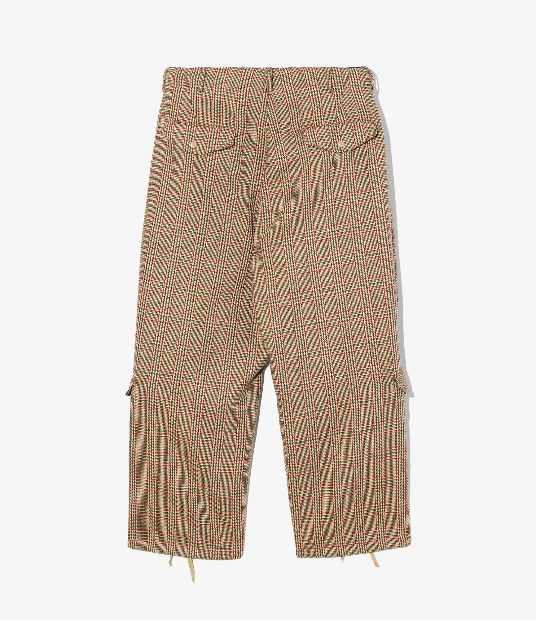 AF Over Pant – Tan Glen Plaid Wool Blend
