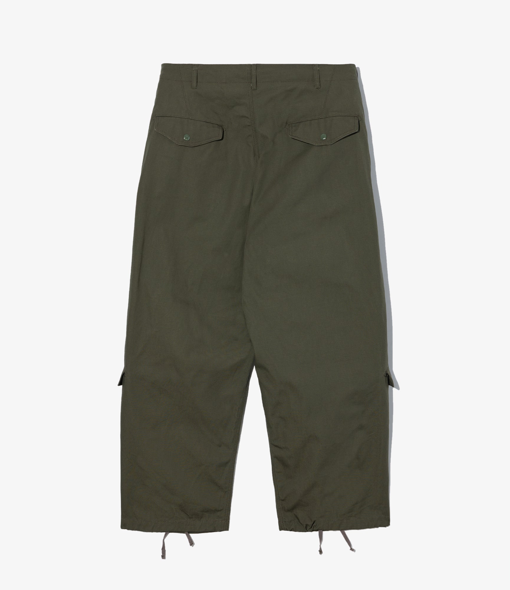 AF Over Pant – Olive Heavy Ripstop Cotton