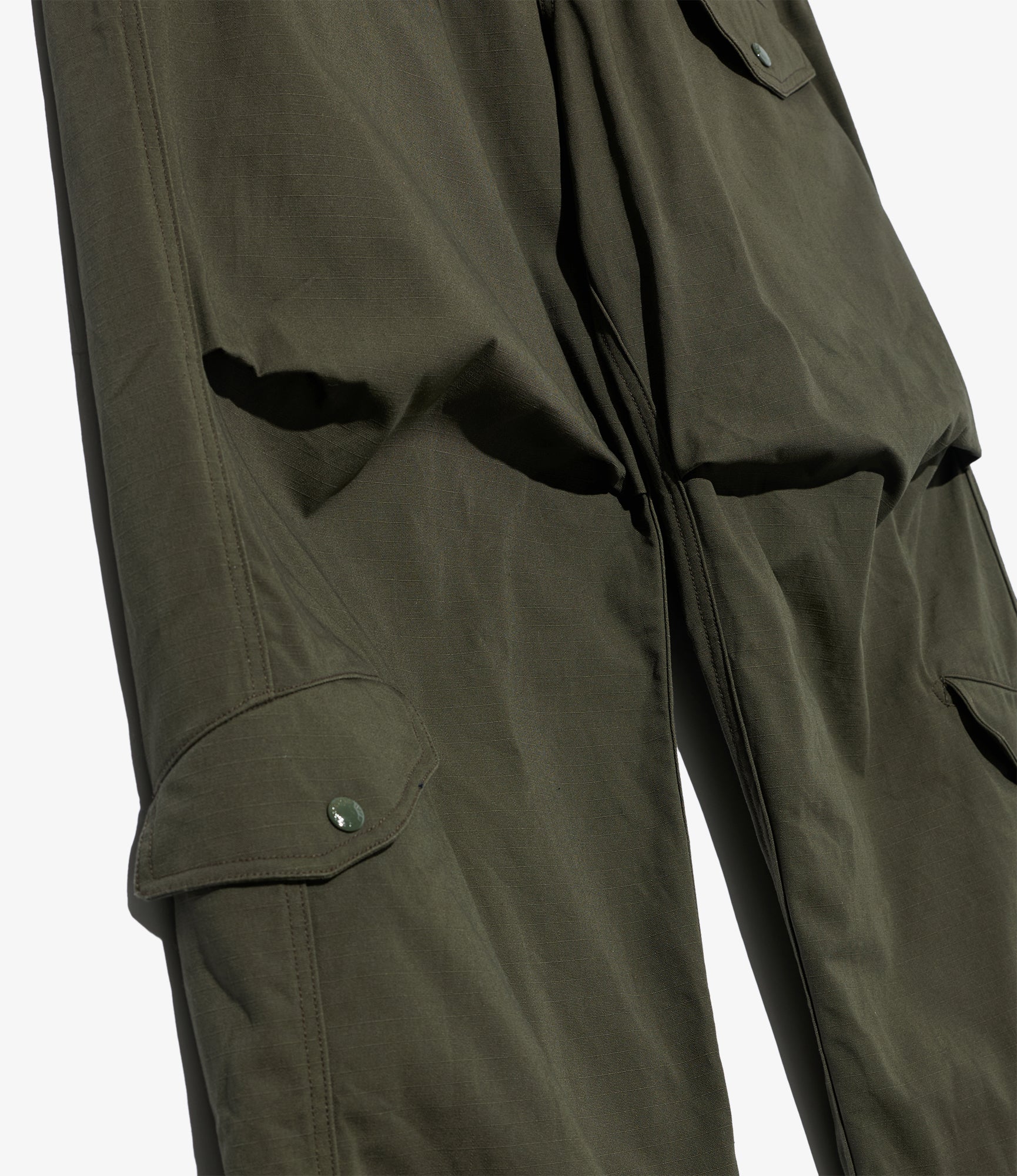 AF Over Pant – Olive Heavy Ripstop Cotton