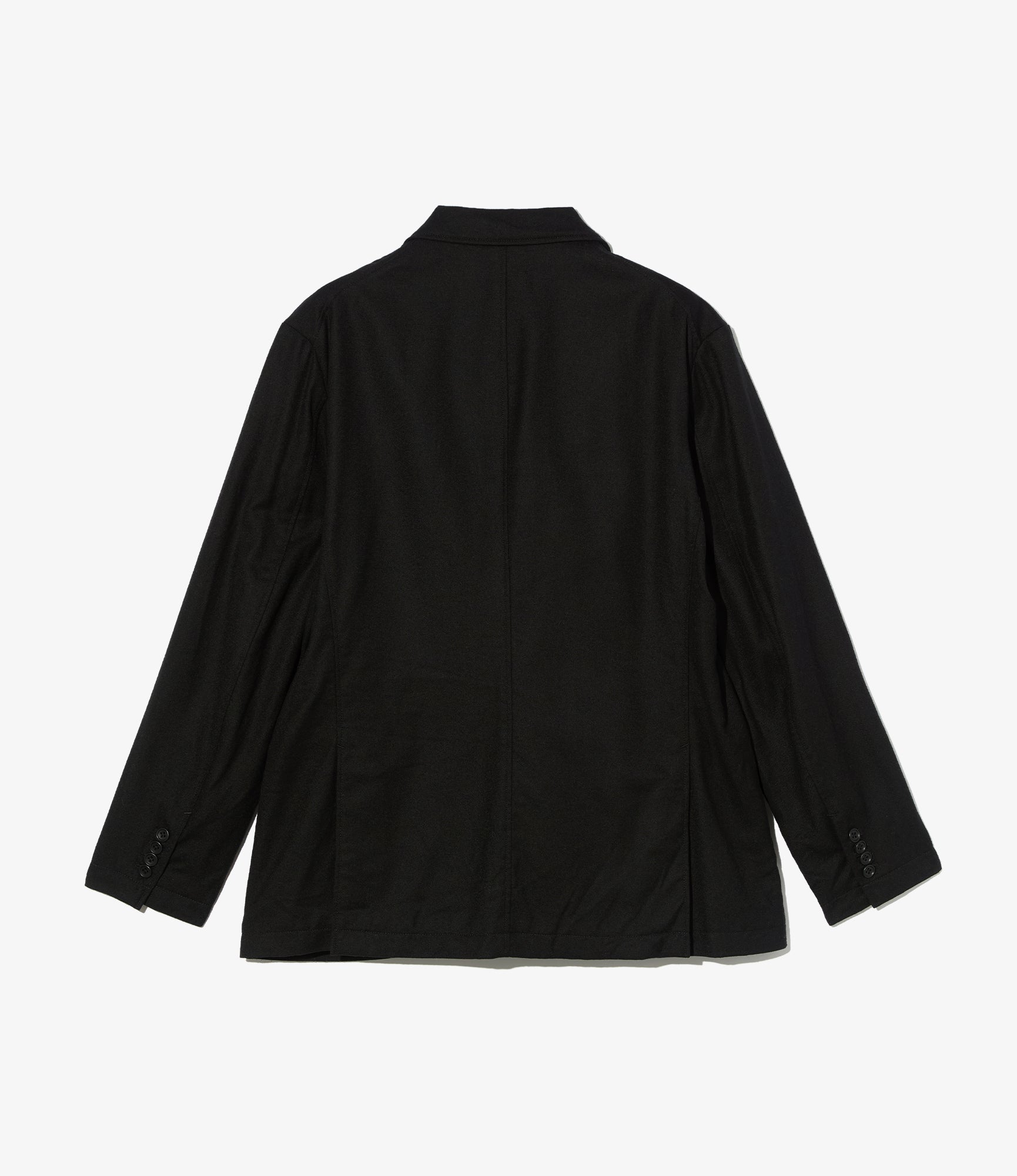 Andover Jacket – Black High Count Worsted Wool