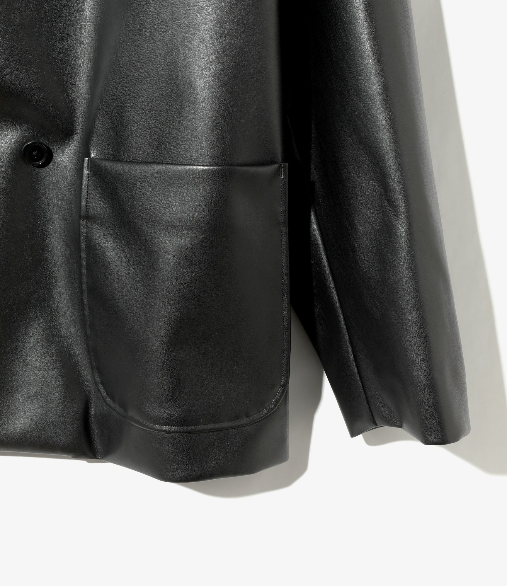 EZ Jacket – Black Synthetic Leather