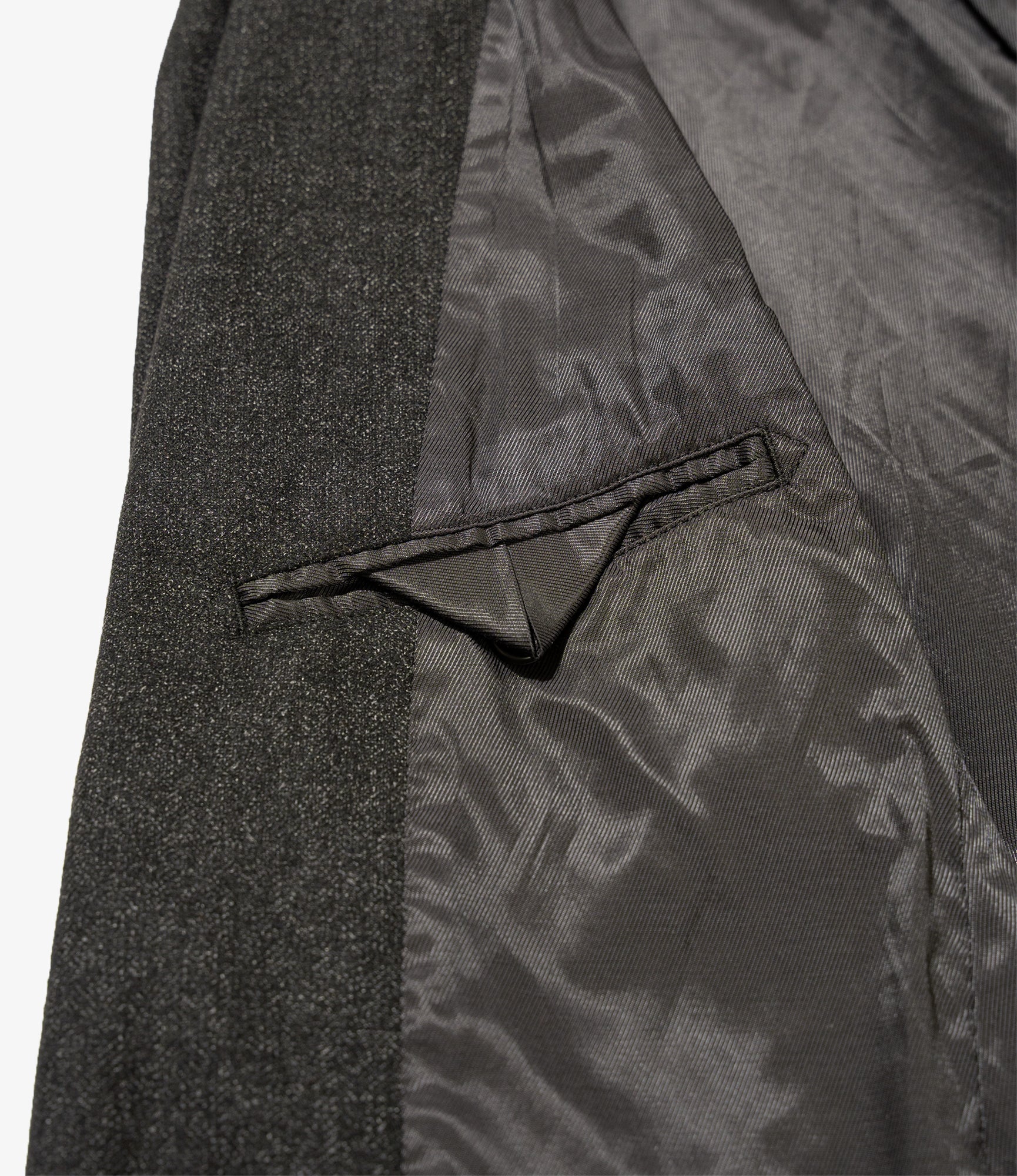 Andover Jacket – Charcoal Printed Herringbone