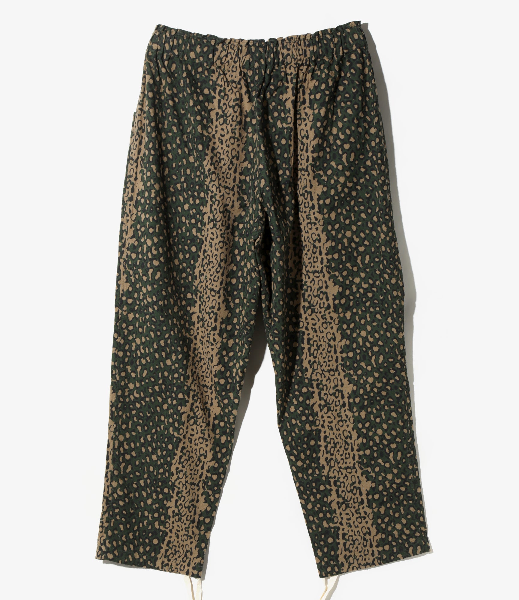 Army Flannel String Pant – Leopard Print