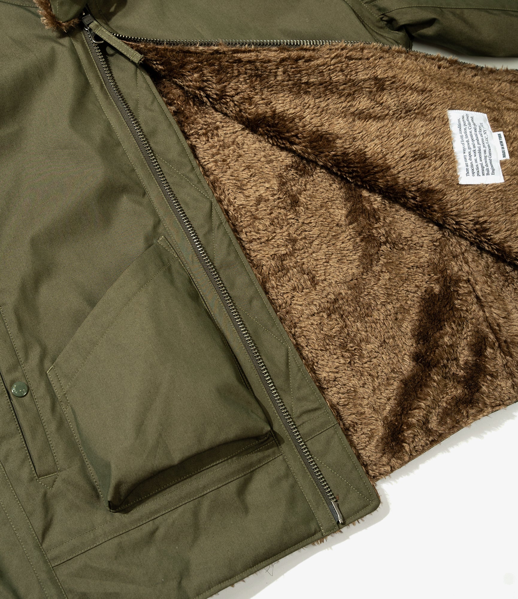 B3 Jacket – Olive CP Weather Poplin