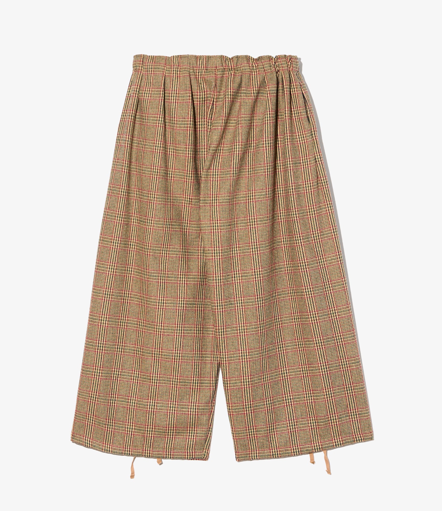 Balloon Pant – Tan Glen Plaid Wool Blend