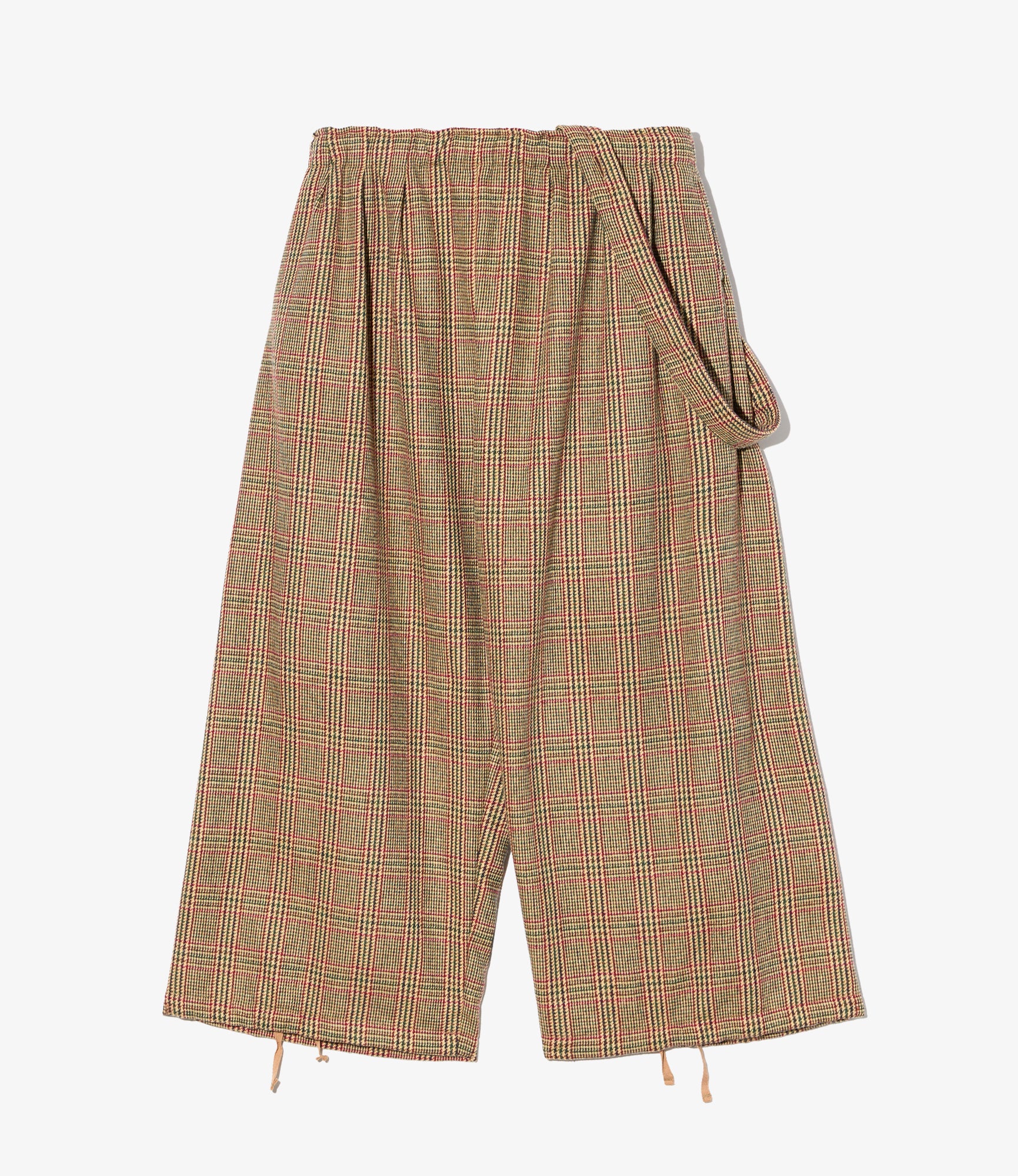 Balloon Pant – Tan Glen Plaid Wool Blend