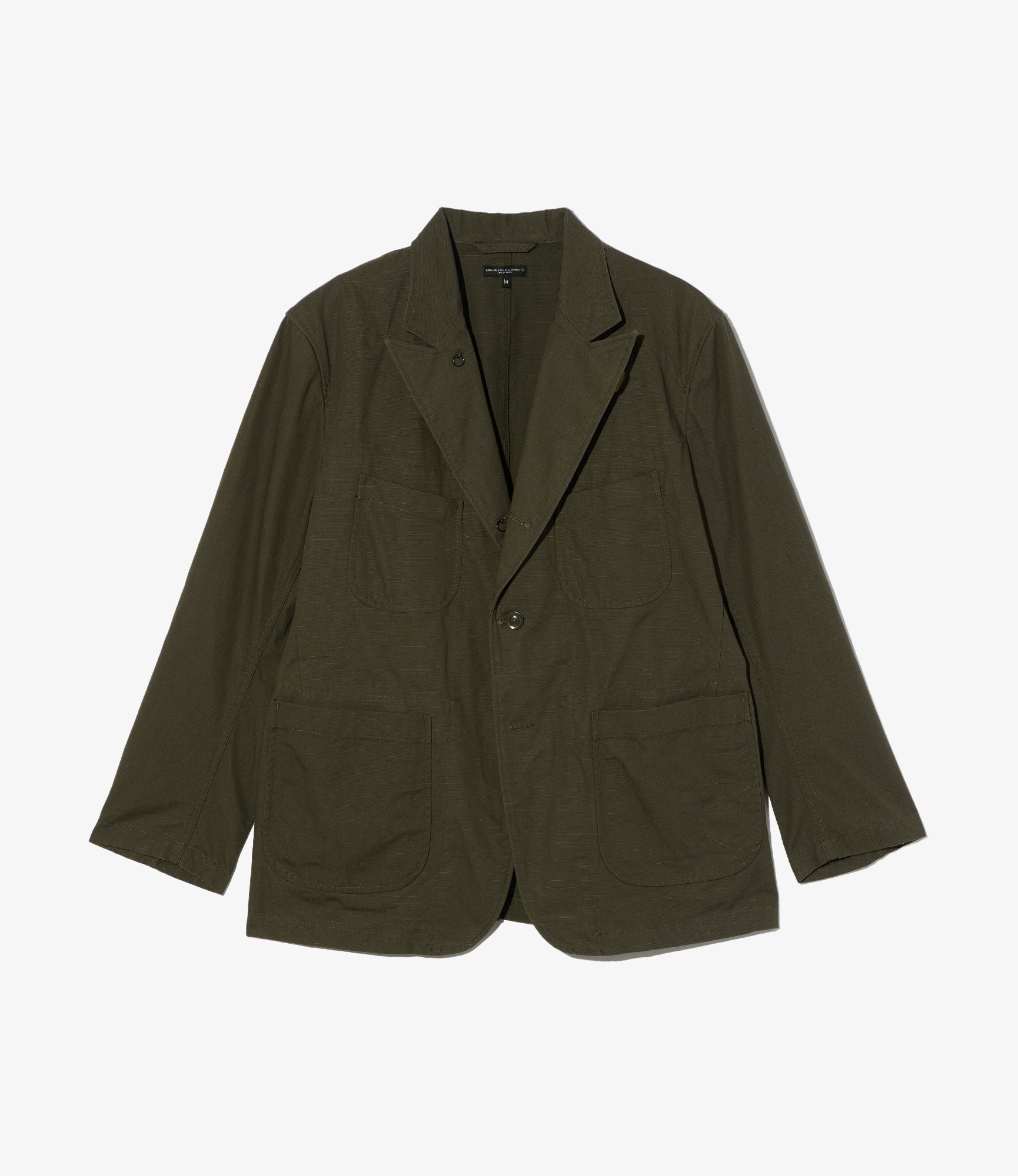 Bedford Jacket – Olive Heavy Ripstop Cotton