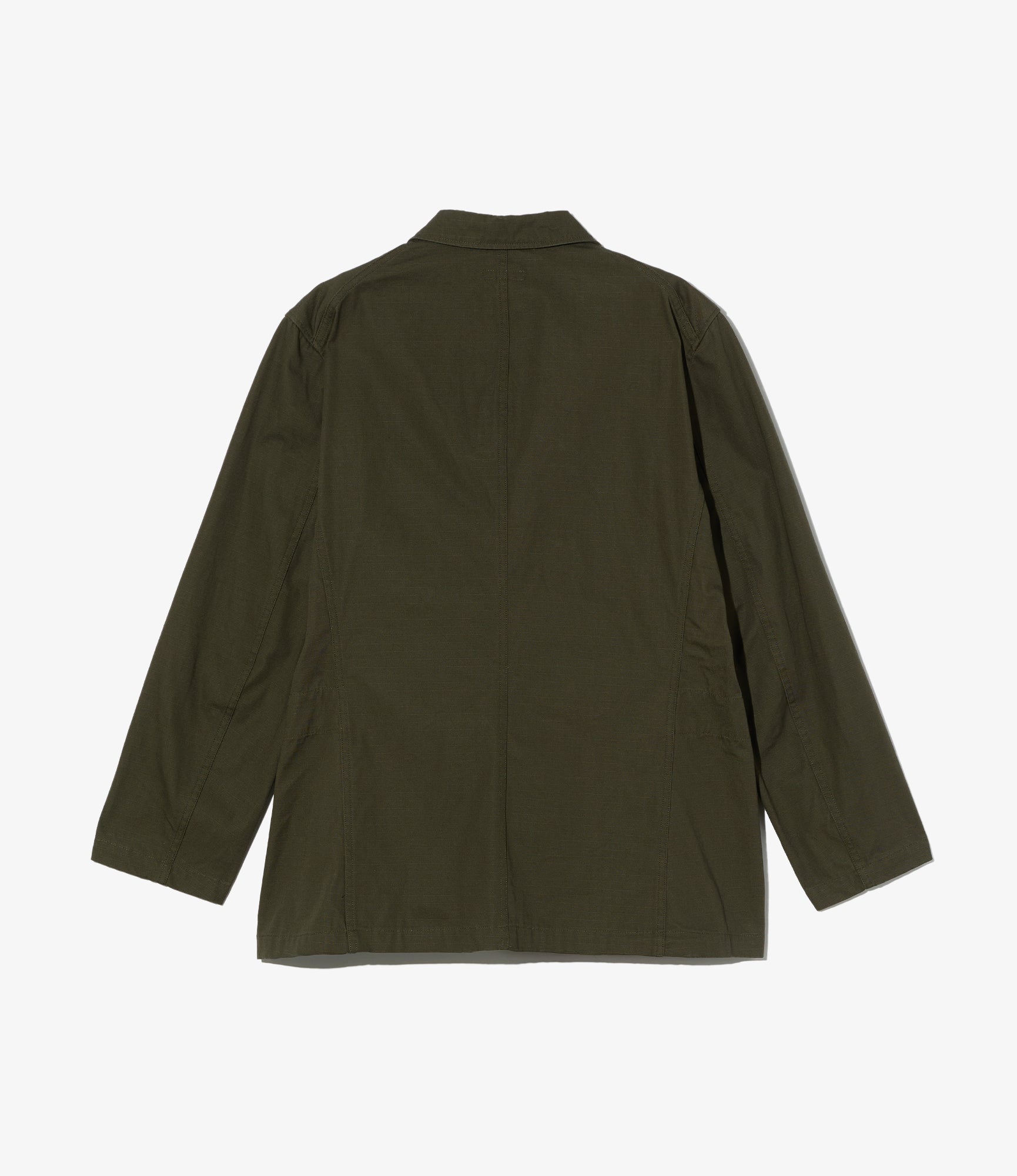 Bedford Jacket – Olive Heavy Ripstop Cotton