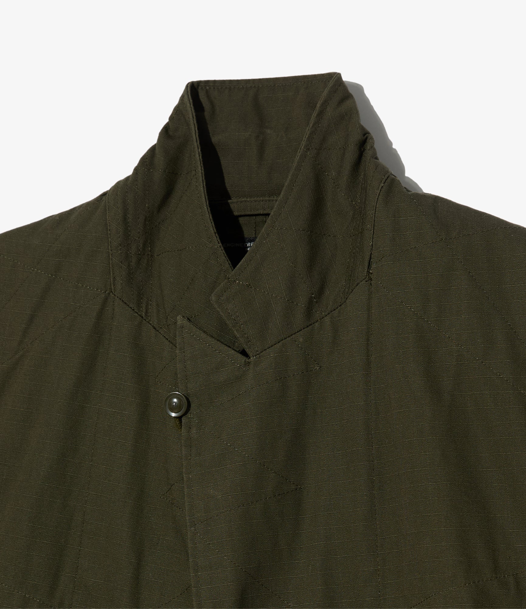 Bedford Jacket – Olive Heavy Ripstop Cotton