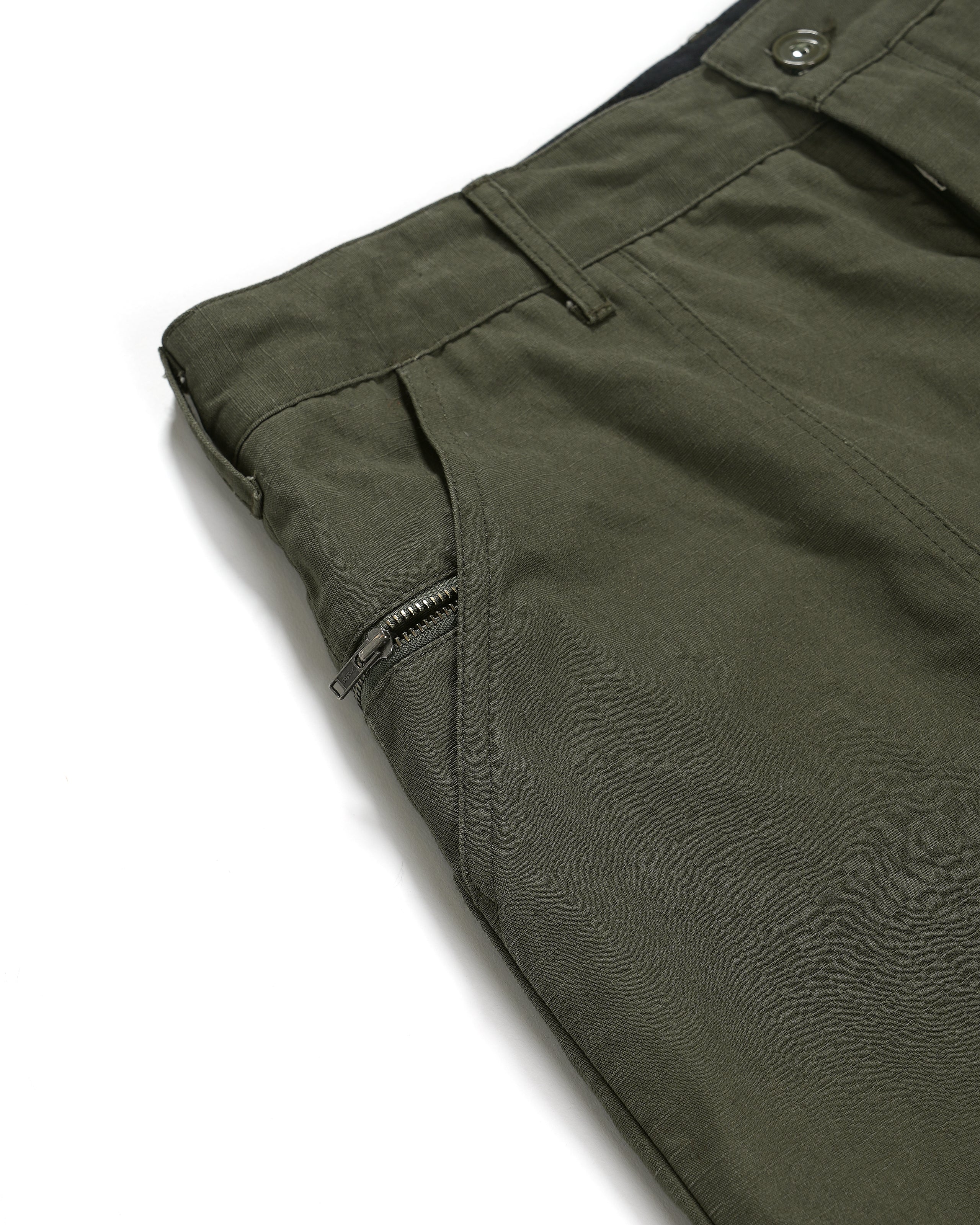 Engineered Garments Climbing Pant - Olive Heavyweight Cotton Ripstop