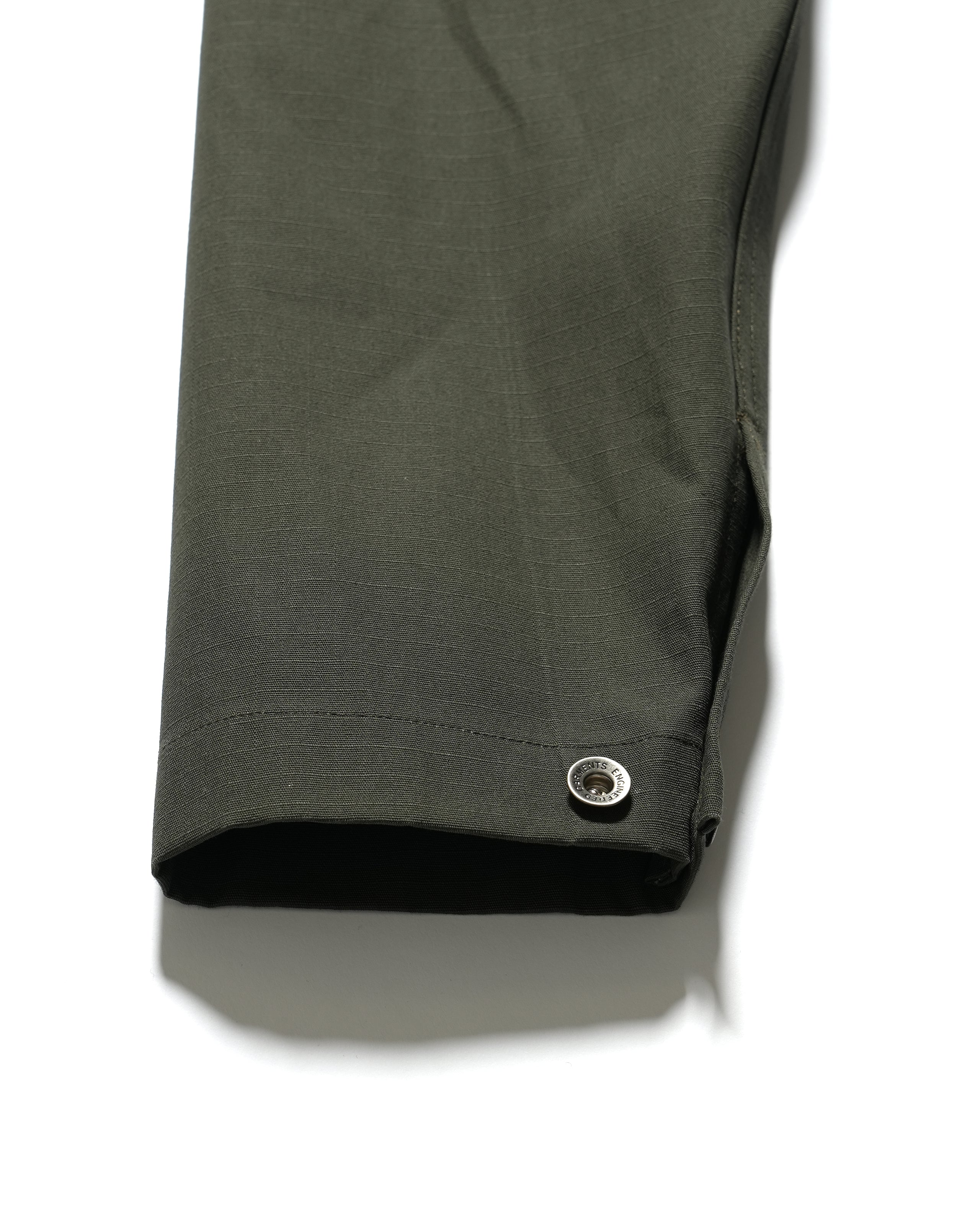 Engineered Garments Workaday Utility Jacket - Olive Heavyweight Cotton Ripstop