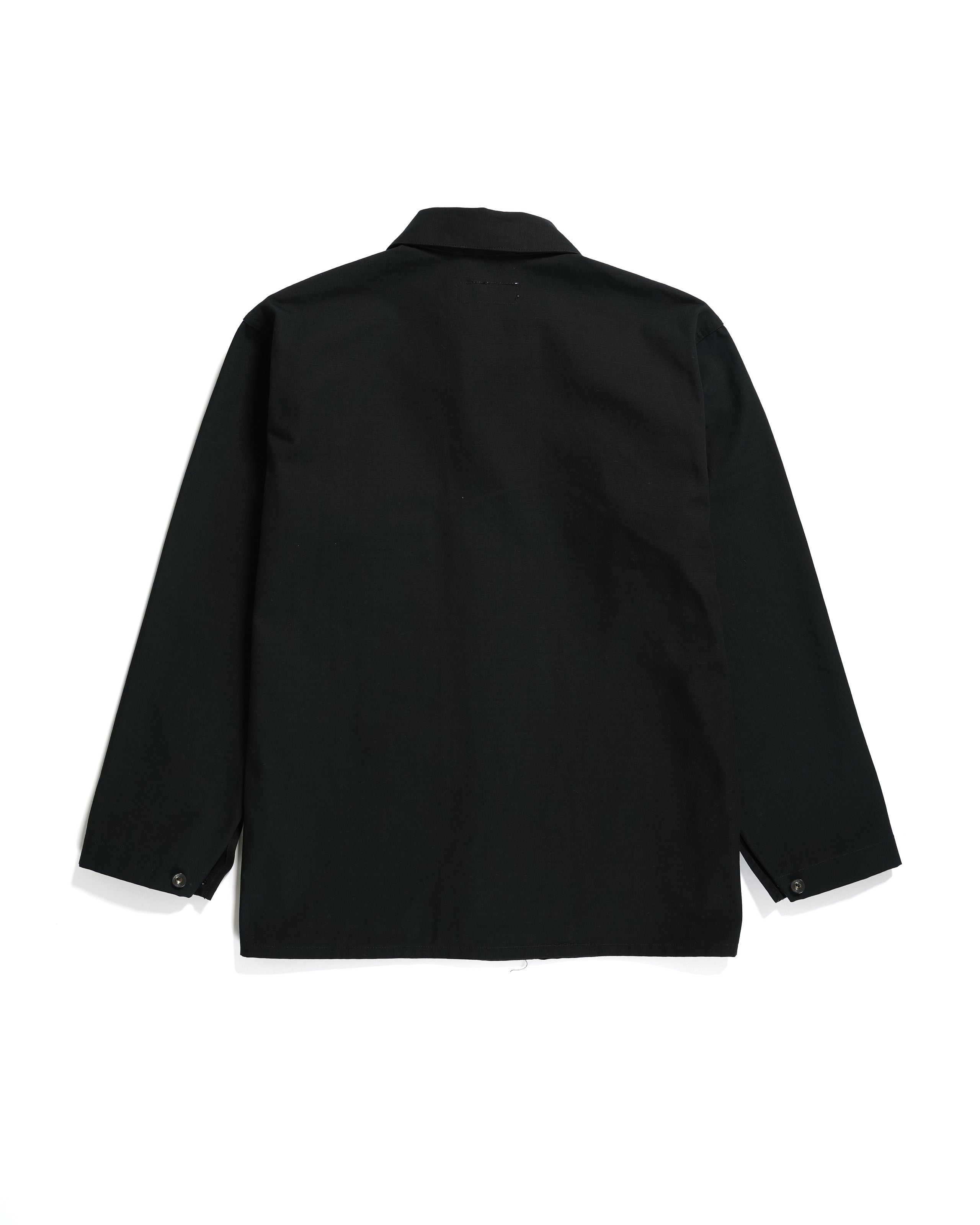 Engineered Garments Workaday Utility Jacket - Black Heavyweight Cotton Ripstop