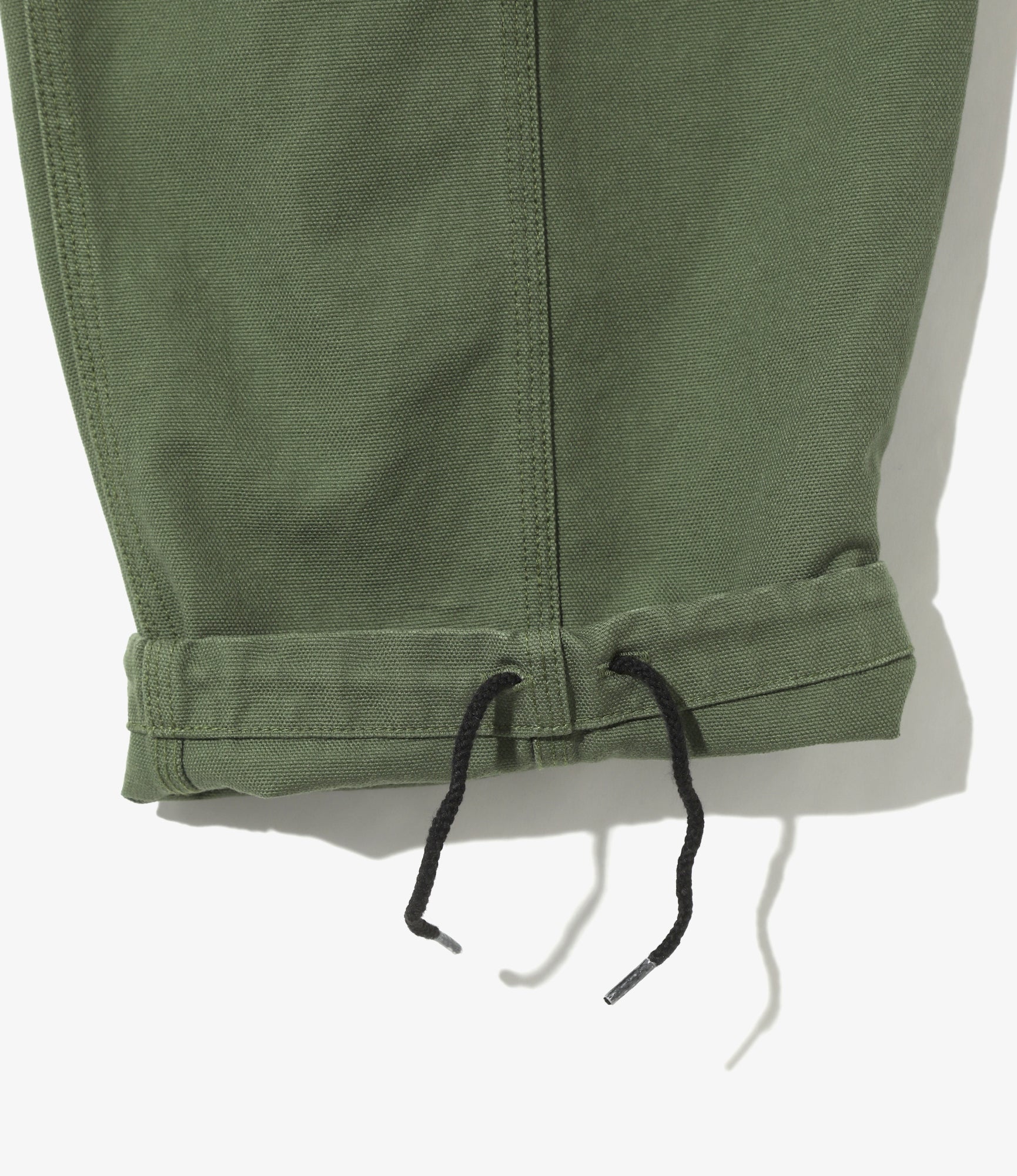 Belted Centre Seam Pant – Moss Green 11.5oz Canvas