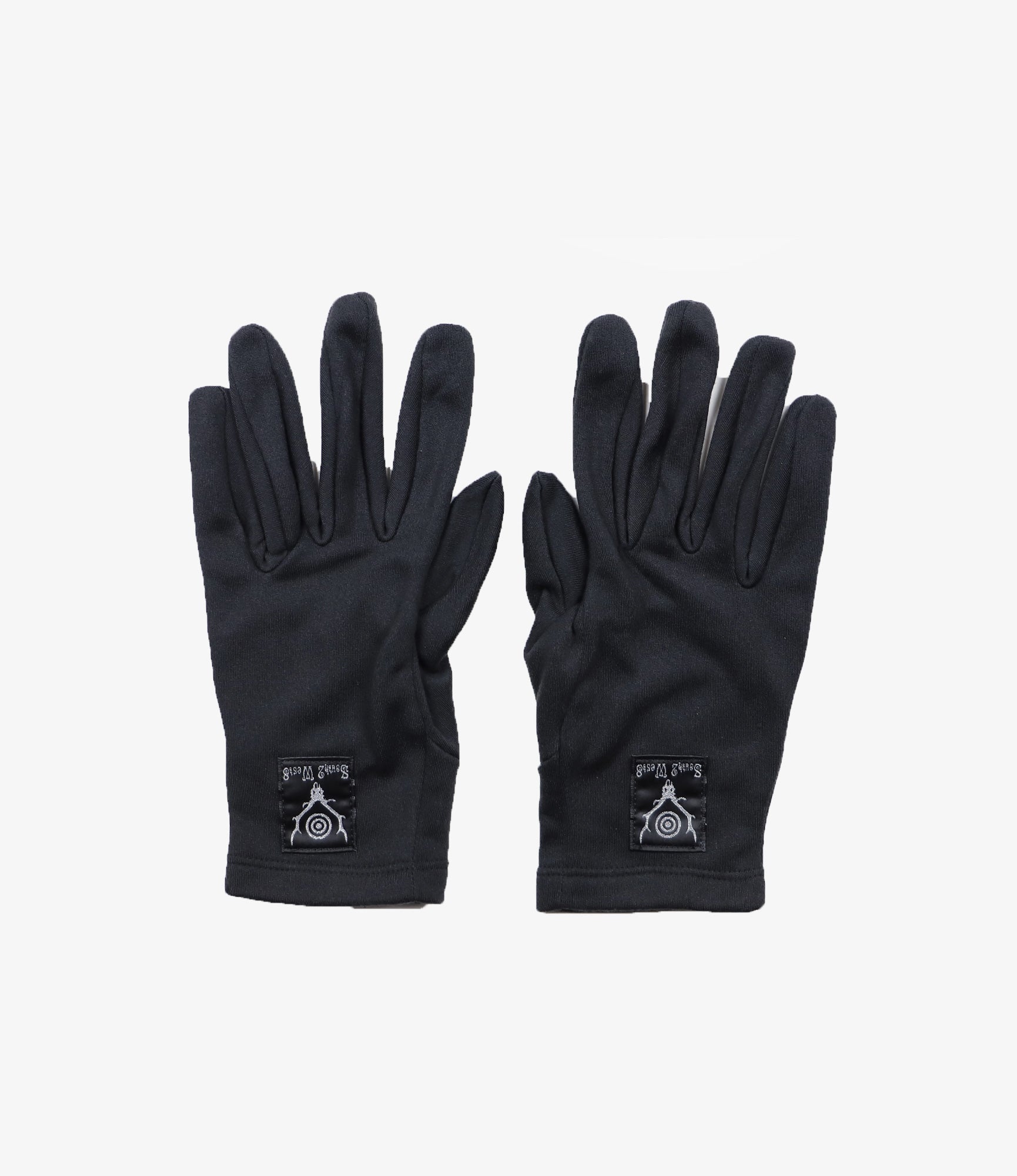 South2 West8 Inner Glove - Poly Fleece - Black