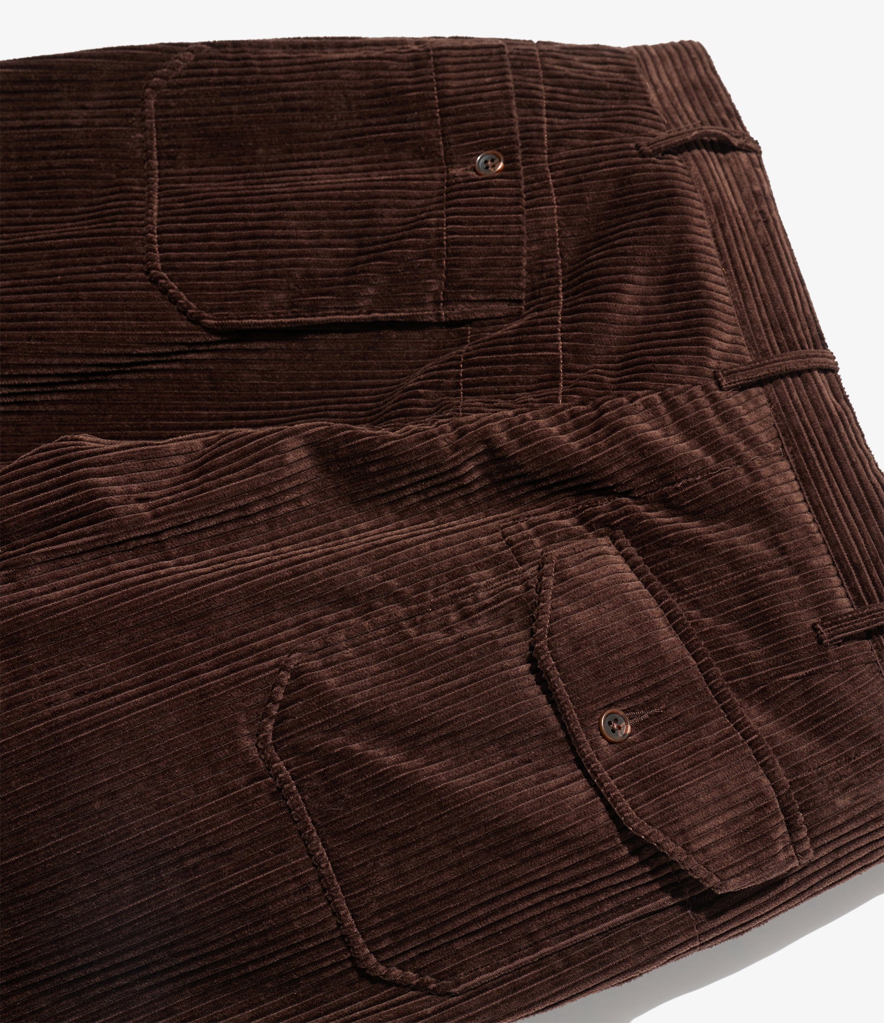 Carlyle Pant – Dark Brown 4.5W Corduroy