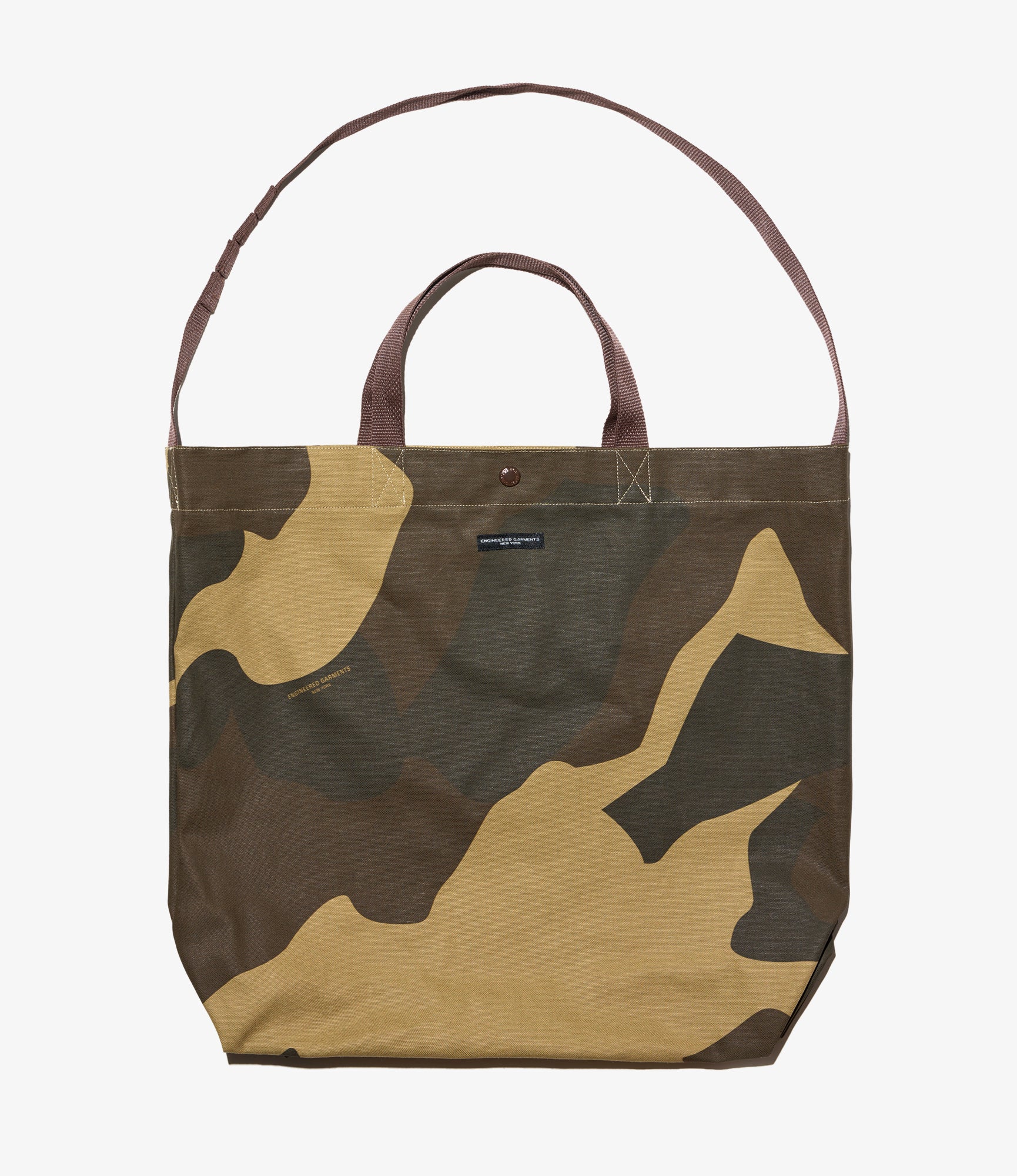 Carry All Tote – Brown Mammoth Duck Camo Canvas