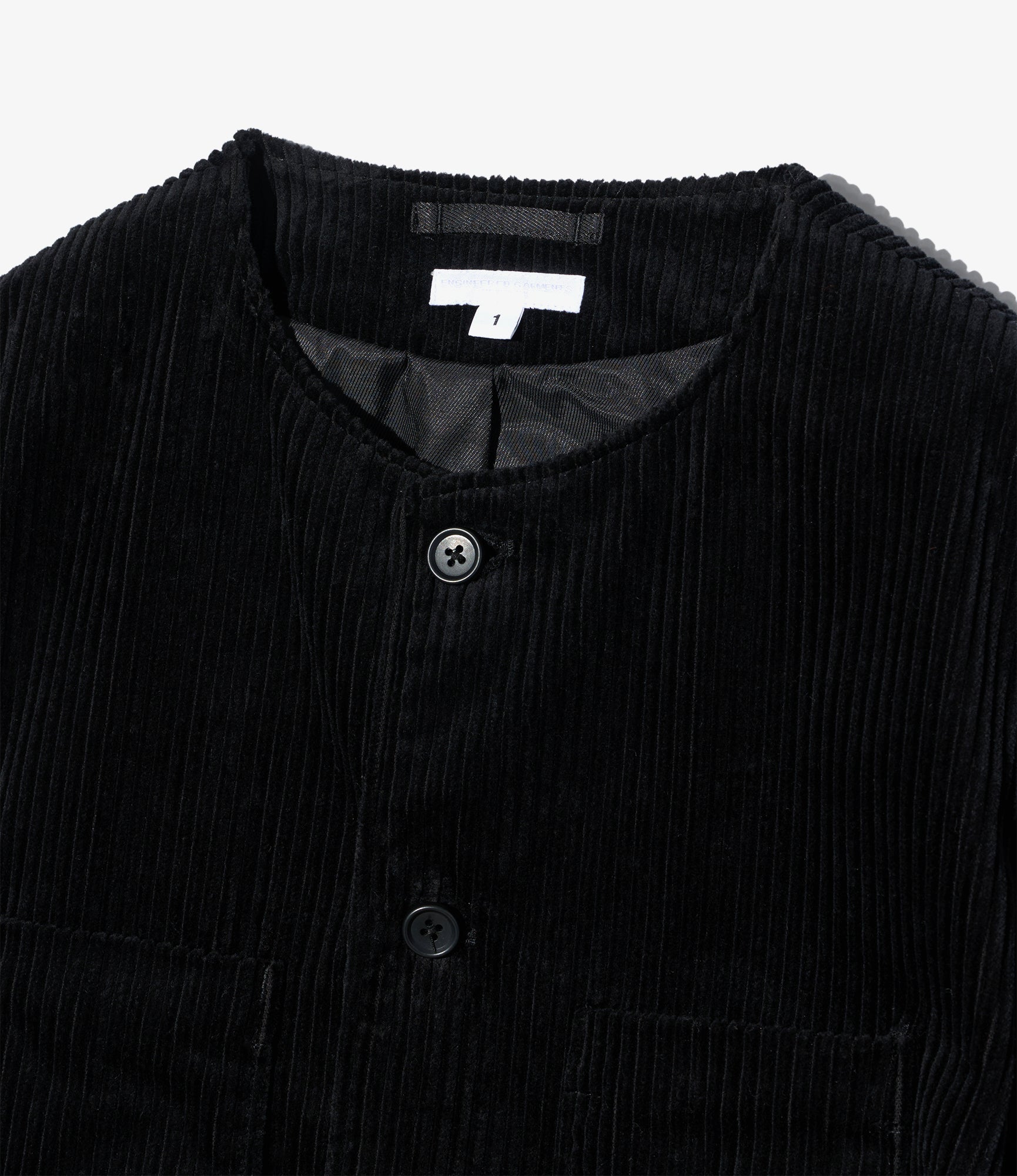 CN Jacket – Black 4.5W Corduroy
