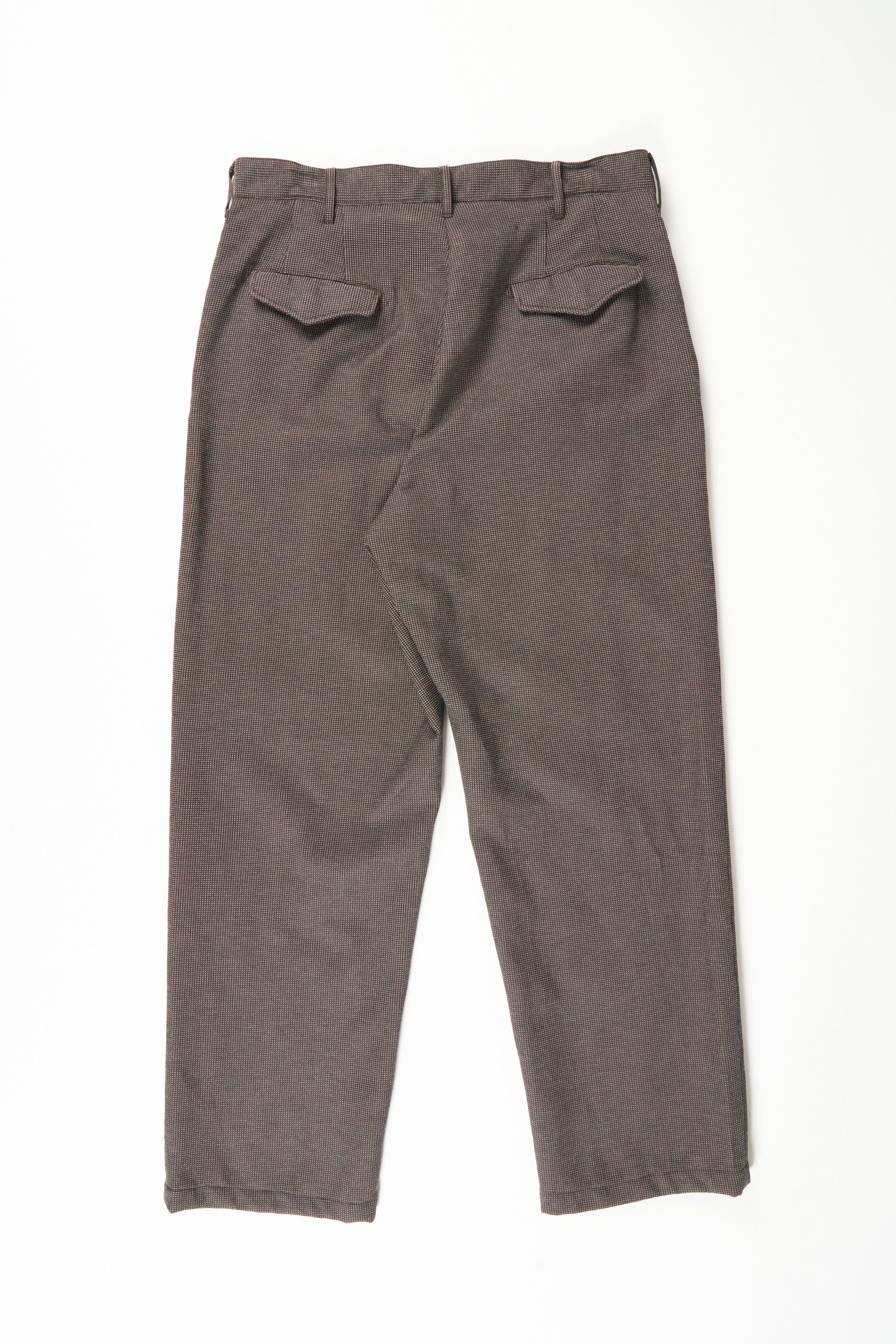 Engineered Garments Officer Pant - Dk.Brown CP Waffle