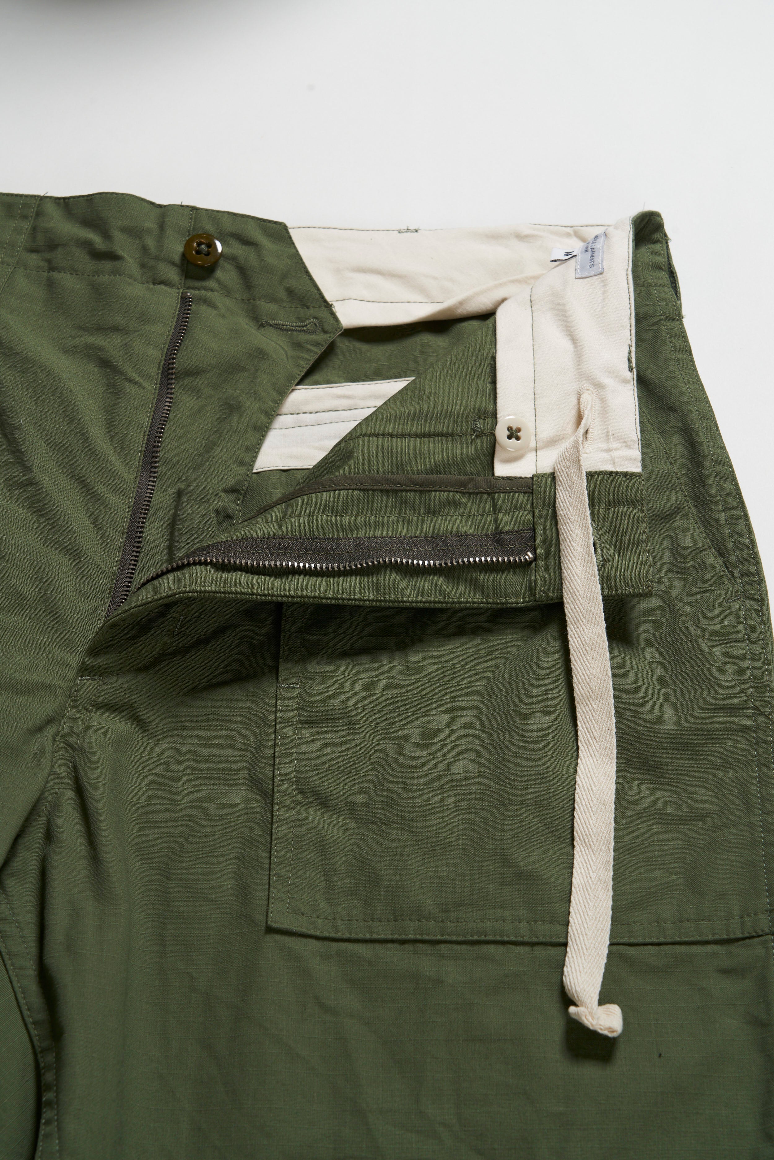 Engineered Garments Fatigue Pant  - Olive Cotton Ripstop